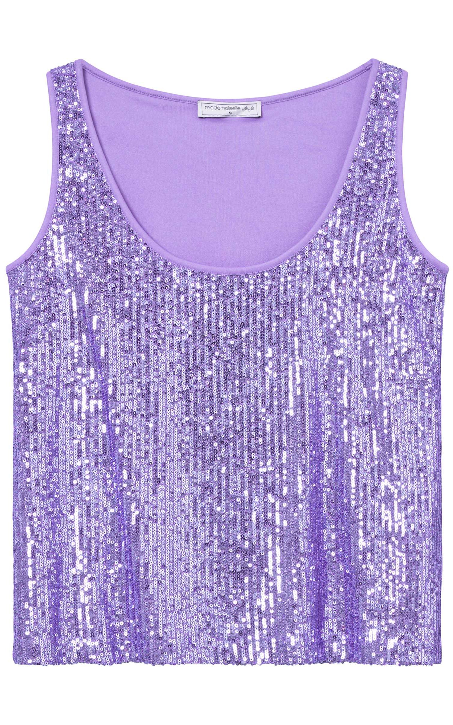 Mademoiselle YéYé - Pixies Dusk Top Lilac