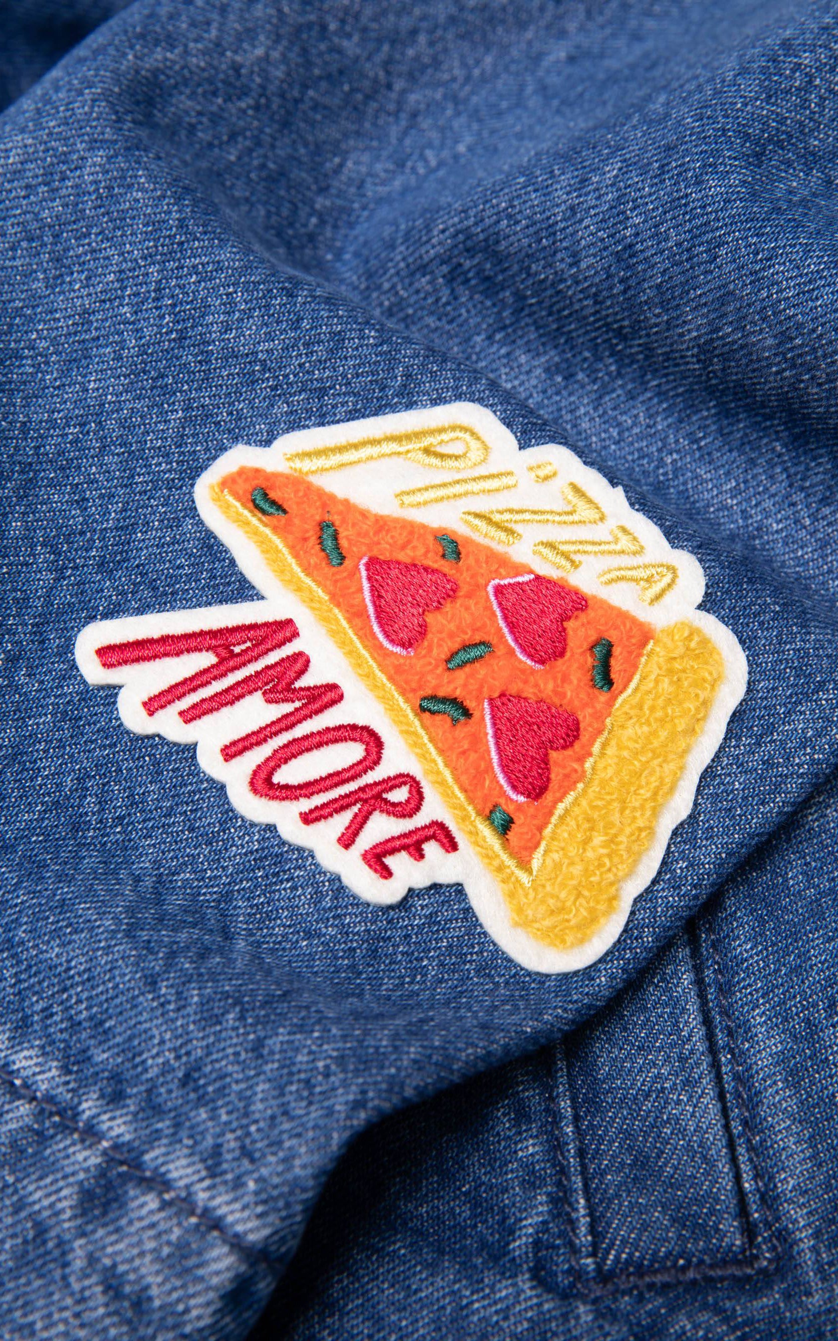 Blutsgeschwister - Lene Lou Ocean Indigo Denim Embroidery