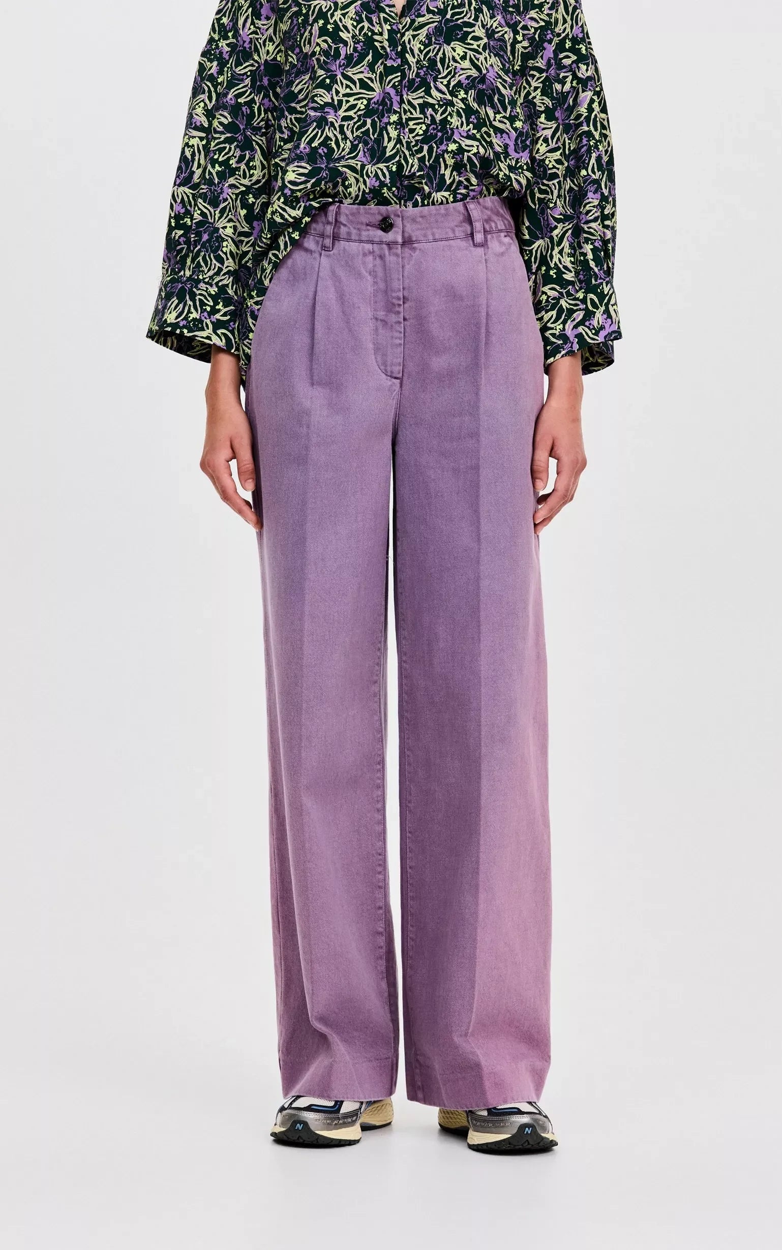 Rodana Lange Broek Paars