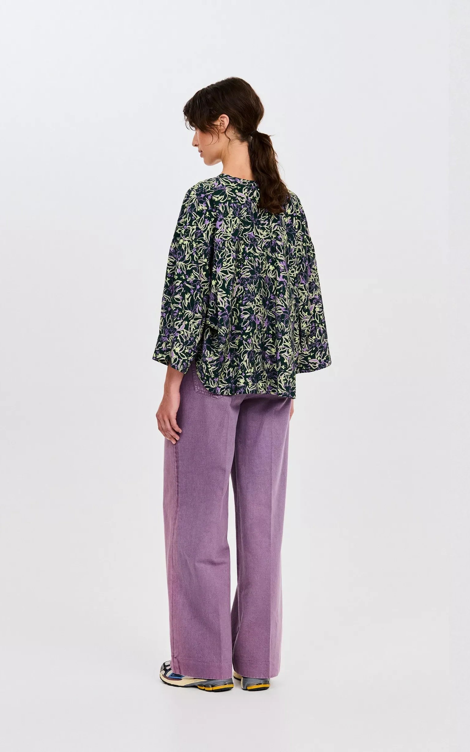 Rodana Lange Broek Paars