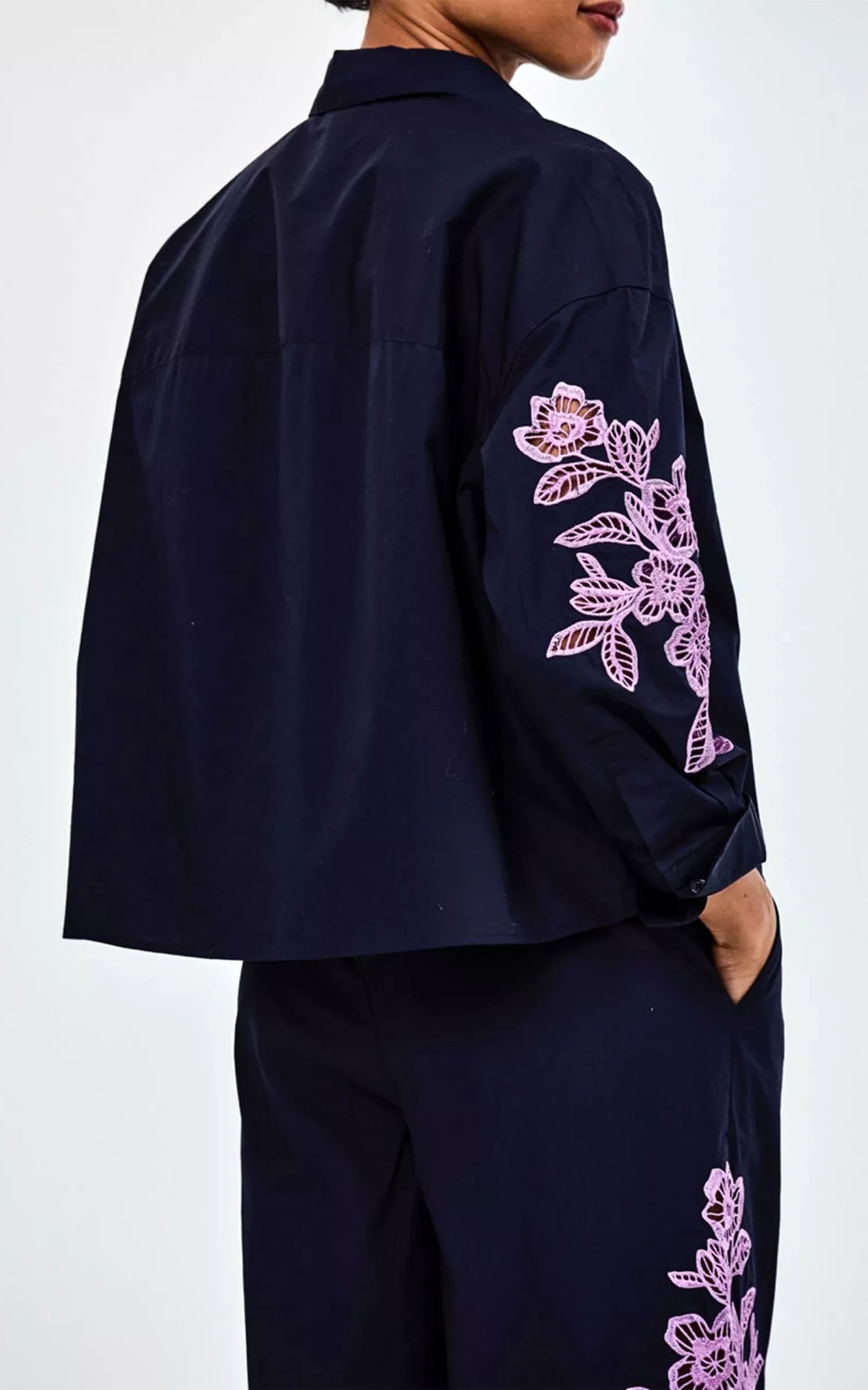 CKS - Standa Blouse Donkerblauw