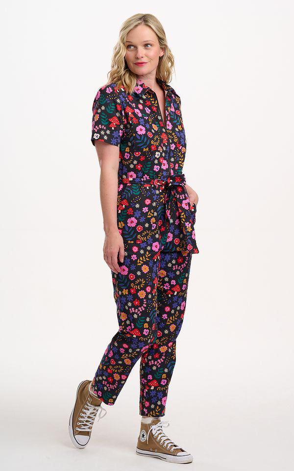 Sugarhill Brighton - Billy Boilersuit Multi Toadstool Floral