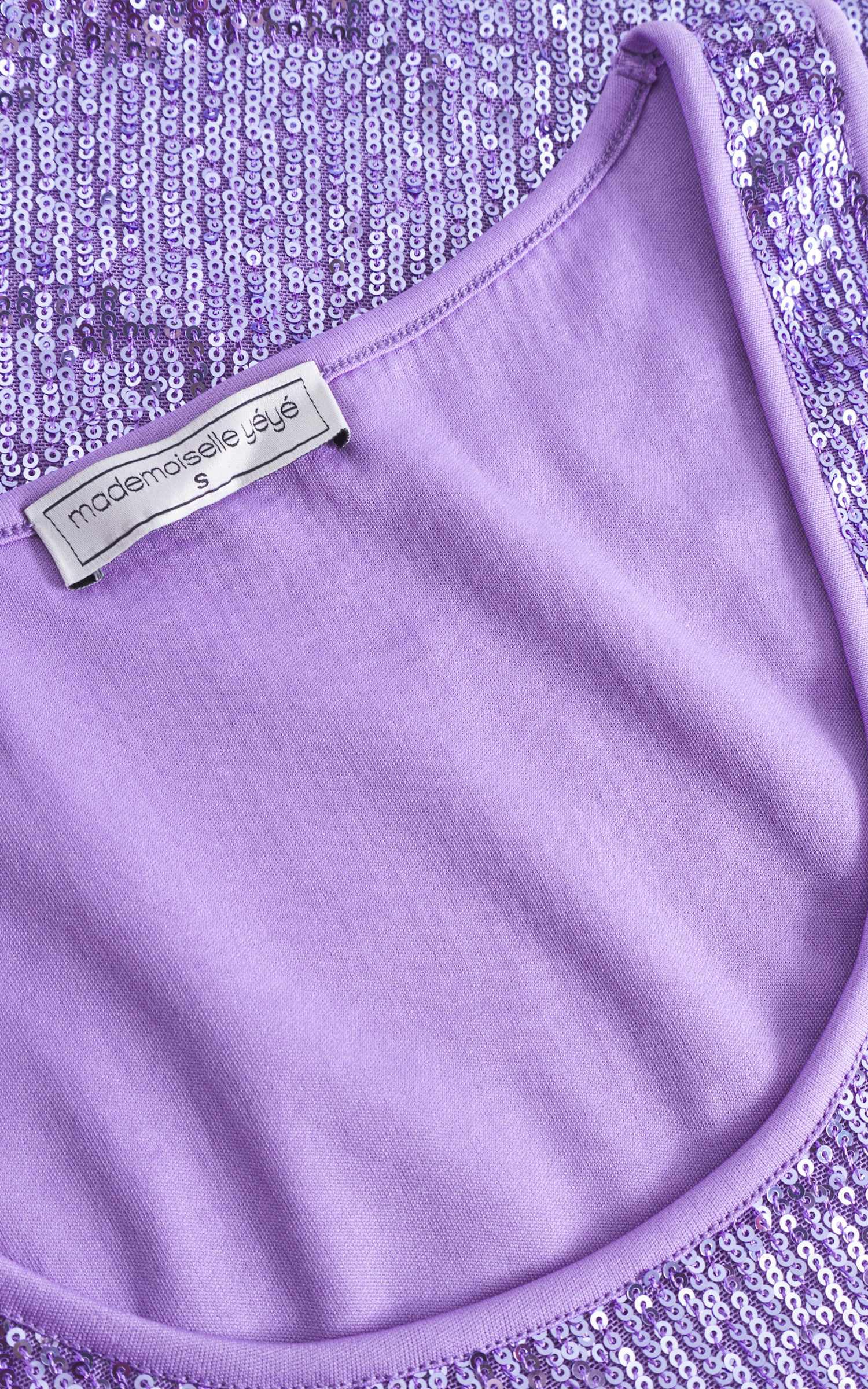 Mademoiselle YéYé - Pixies Dusk Top Lilac