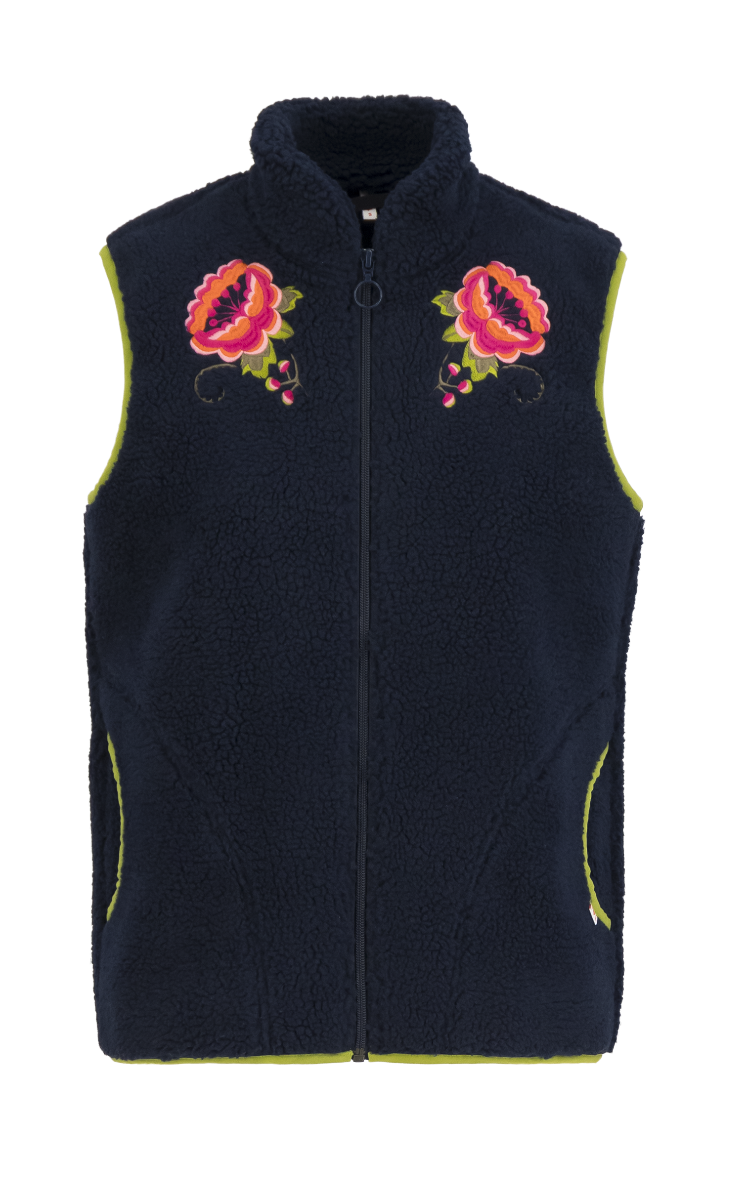 Blutsgeschwister - Smoochy Woods Vest Quilted Flower Blue