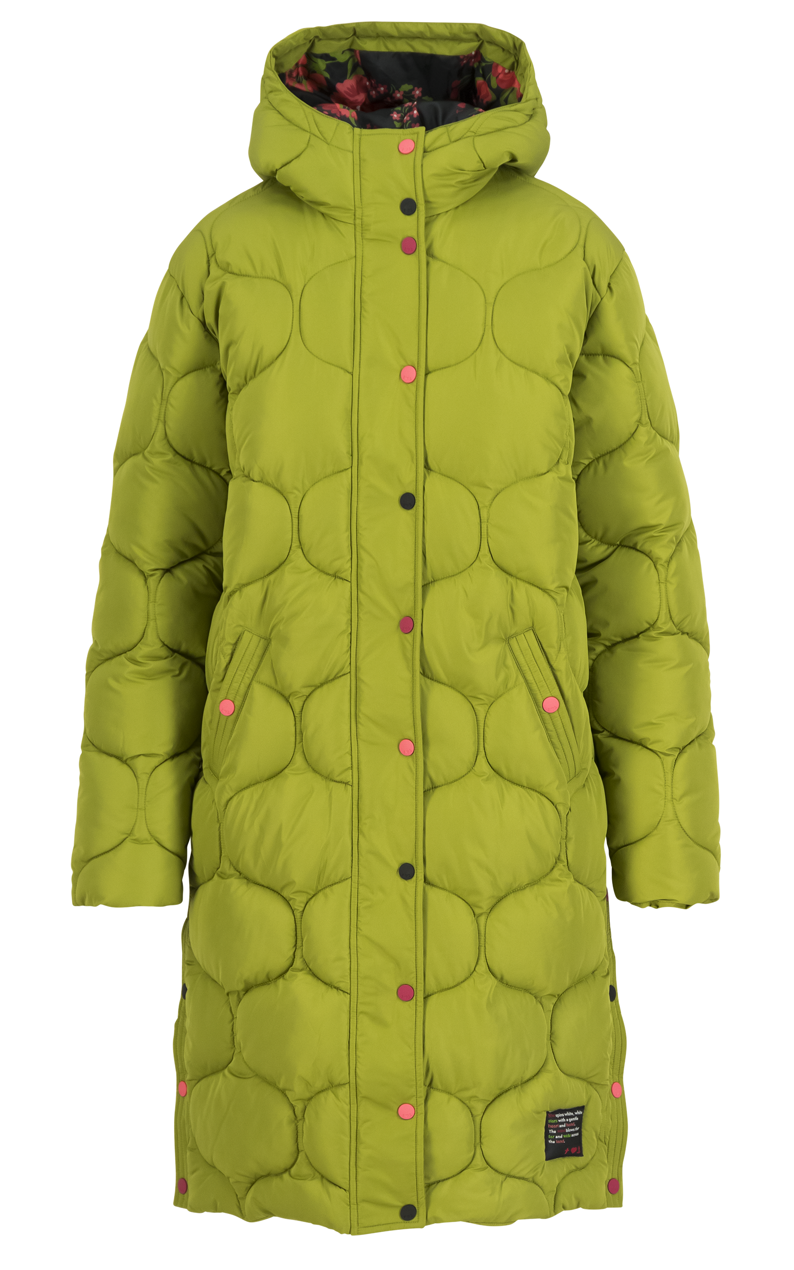 Blutsgeschwister - Winter Parka No Down Mister Holy Guacamole Green