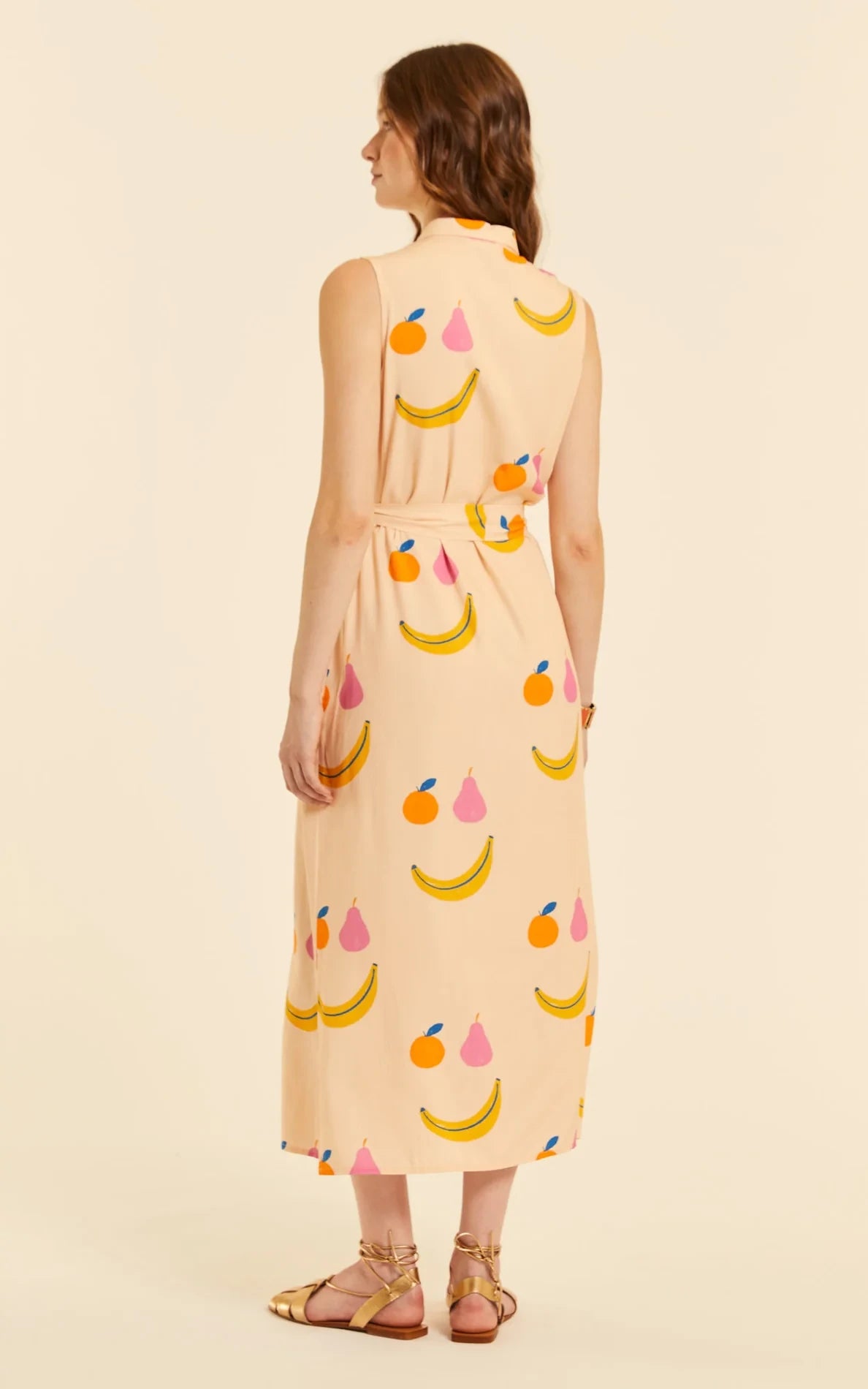 Pepaloves - Happy Fruits Buttoned Dress