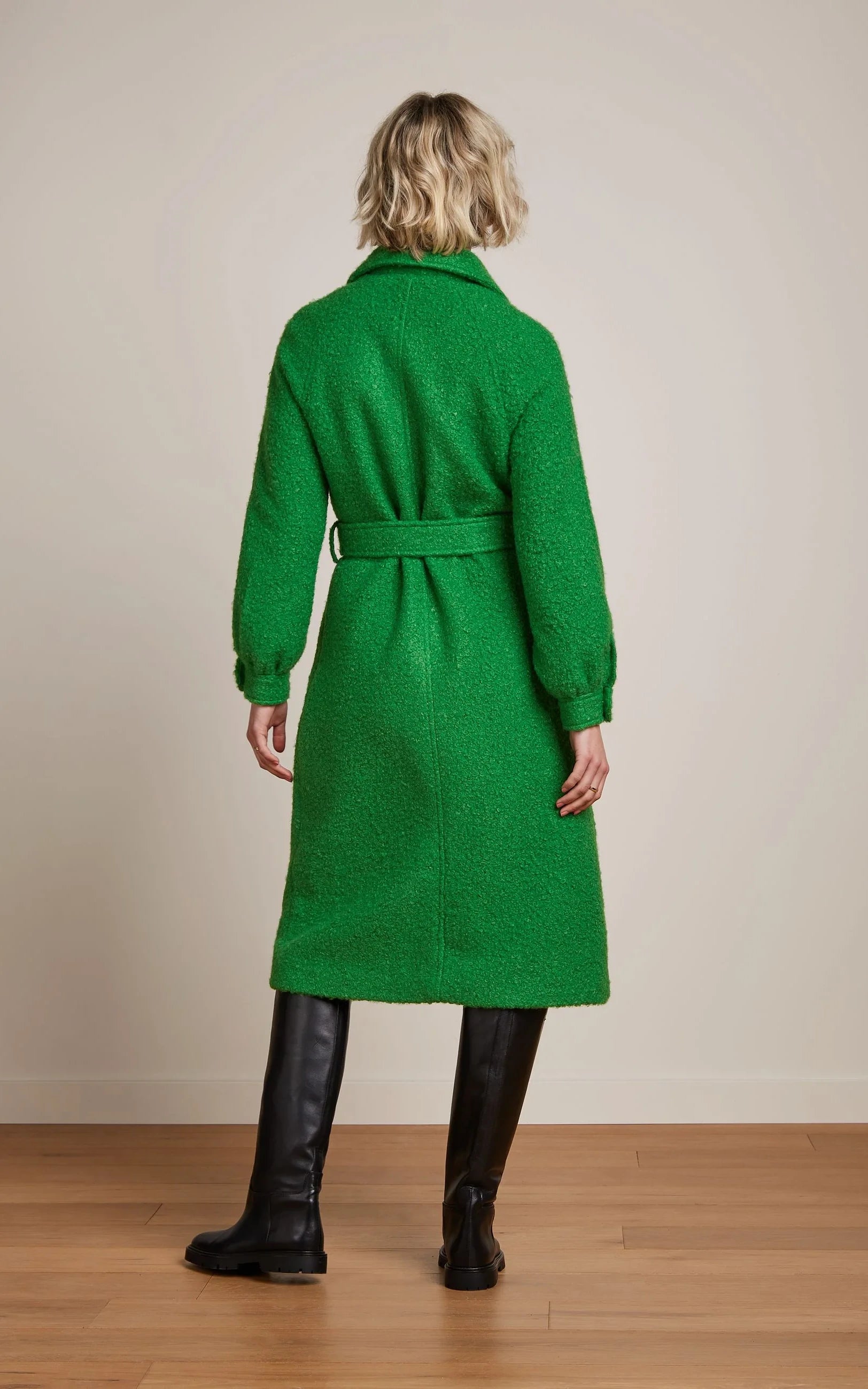 King Louie - Rachel Puff Coat Memphis Very Green