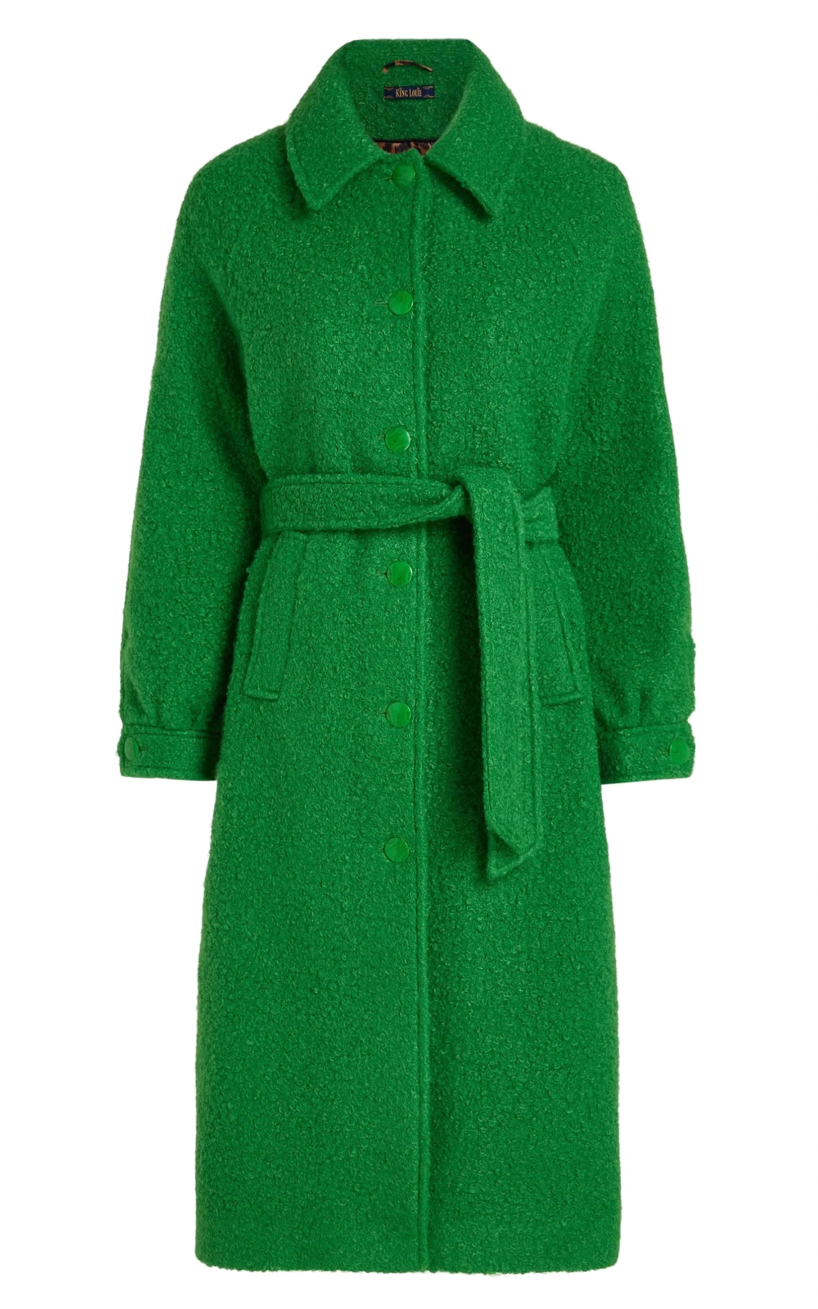 King Louie - Rachel Puff Coat Memphis Very Green