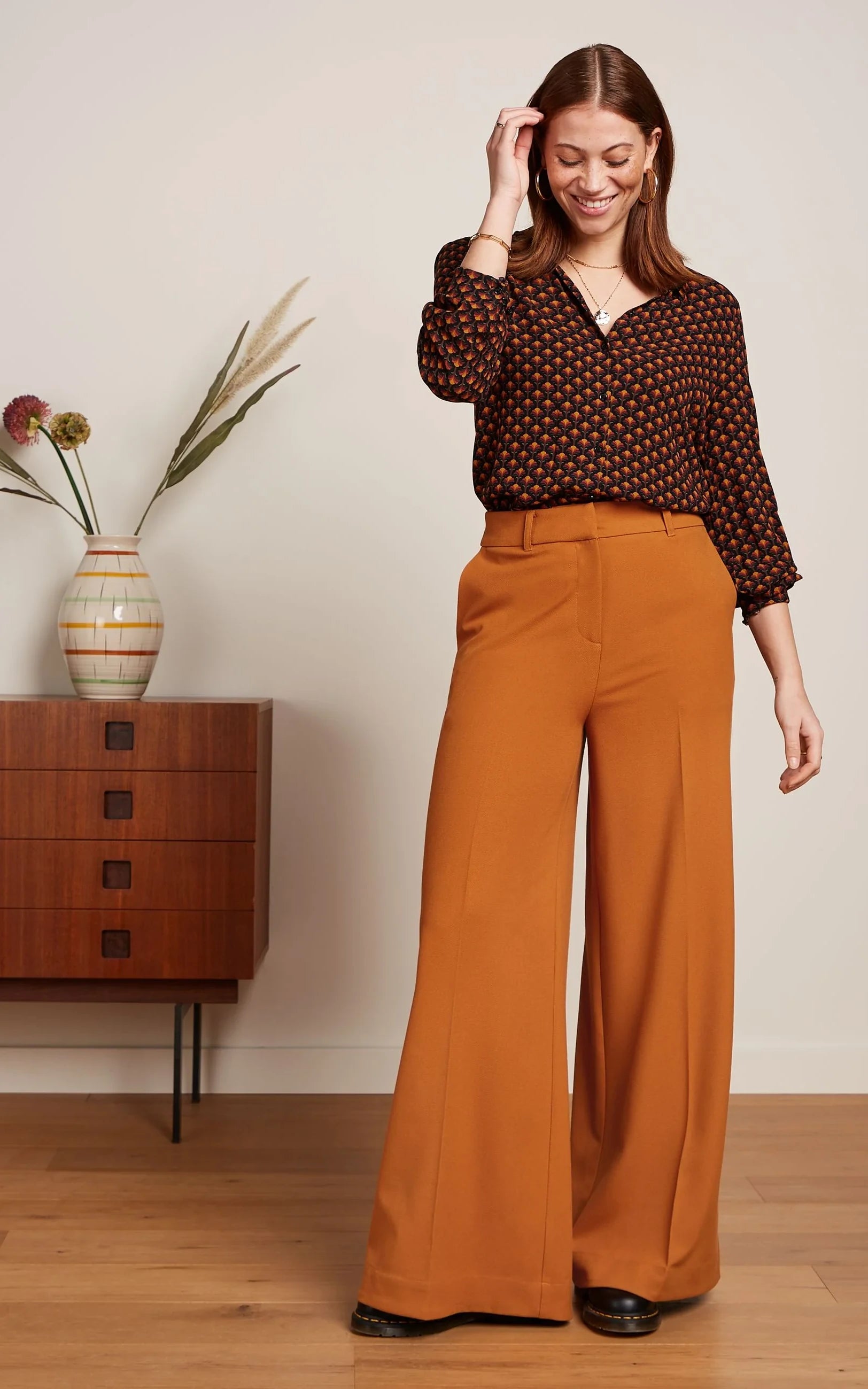 King Louie - Chloe Pants Tuillerie Maple Orange