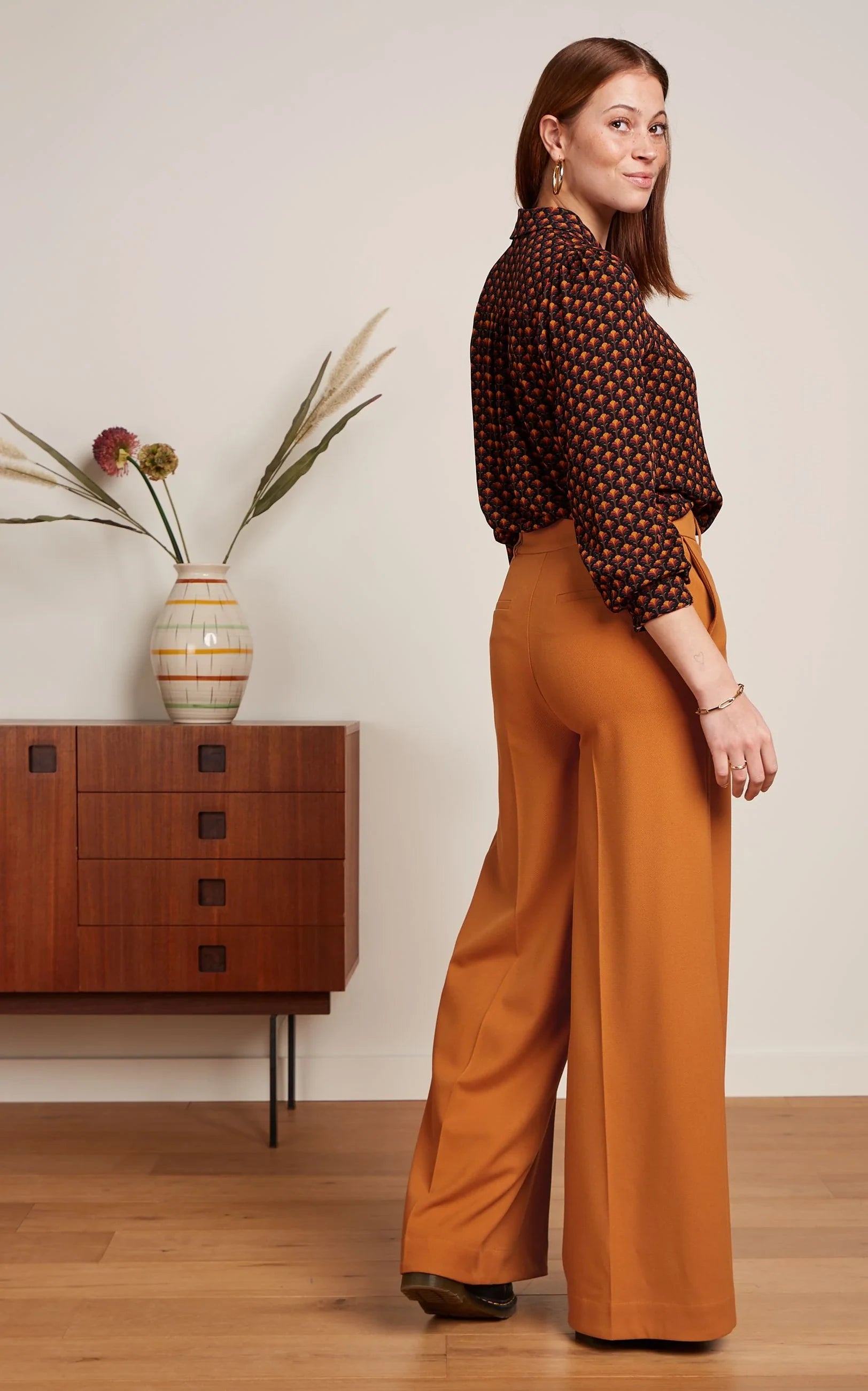 King Louie - Chloe Pants Tuillerie Maple Orange