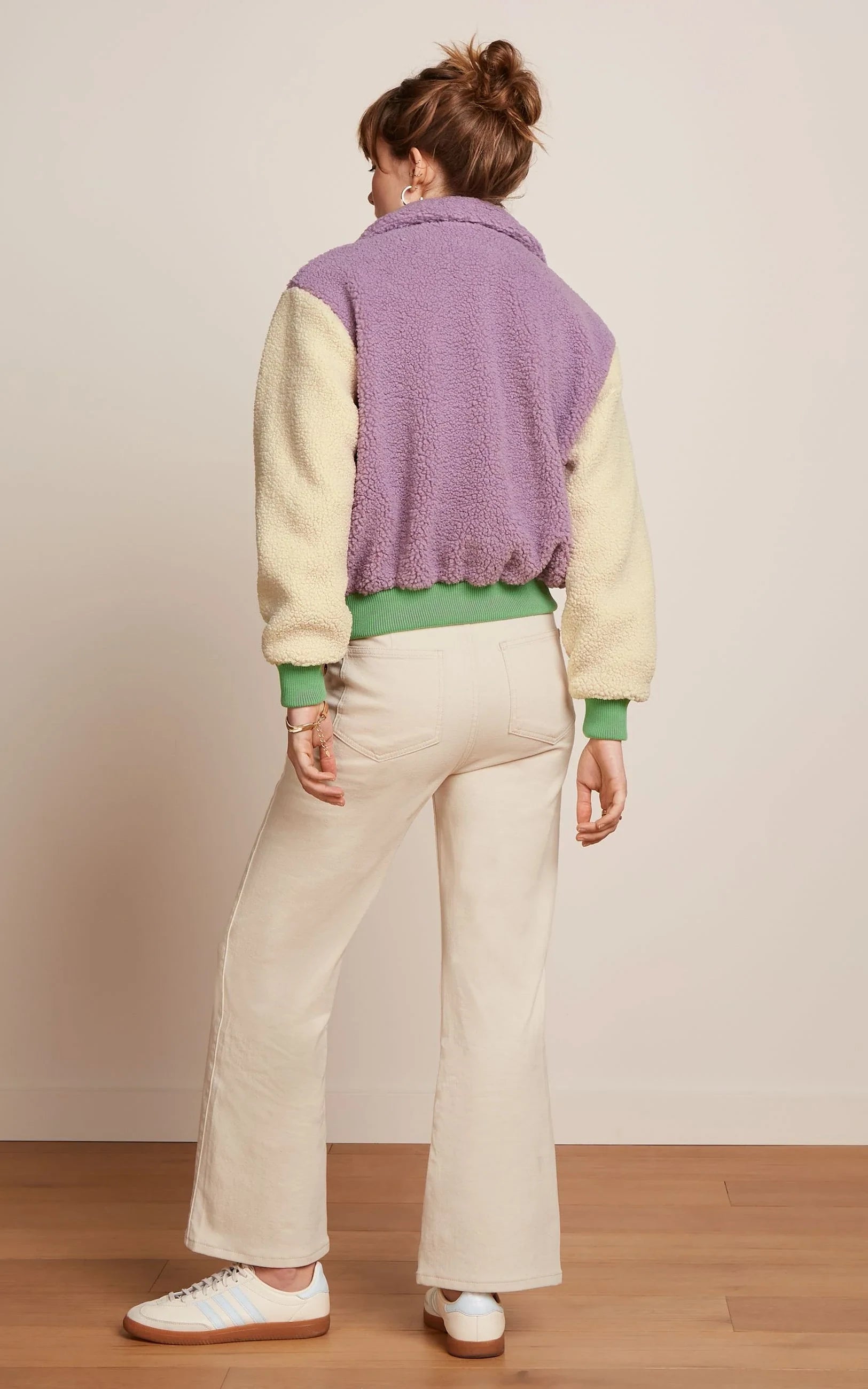 King Louie - Fay Jacket Teddy Sheer Lilac