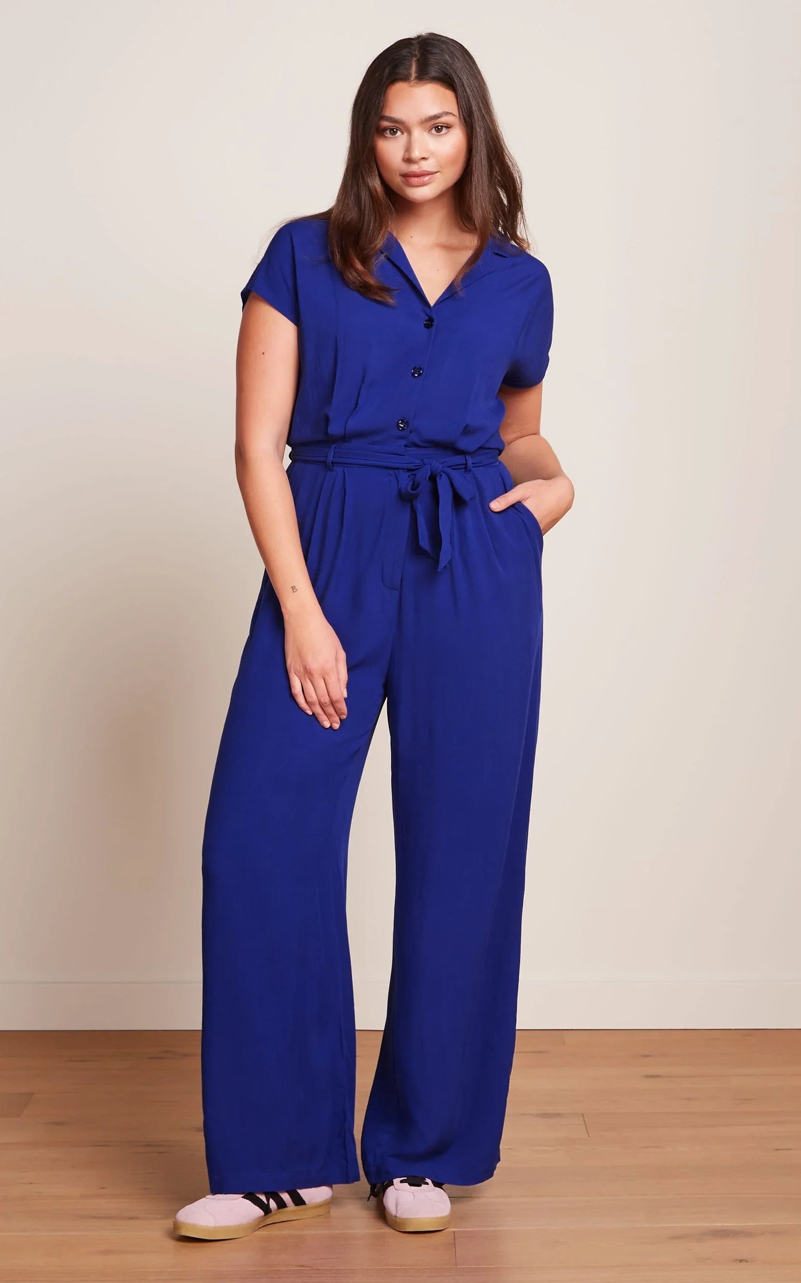 King Louie - Maria Jumpsuit Atomic Bluing