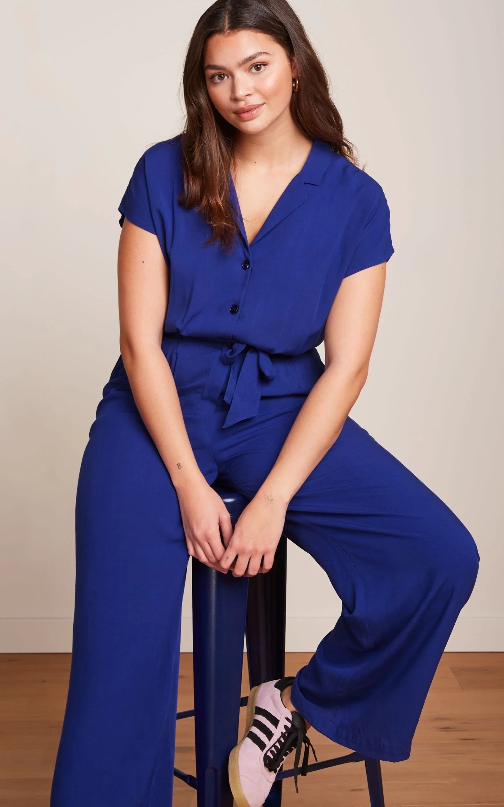 King Louie - Maria Jumpsuit Atomic Bluing