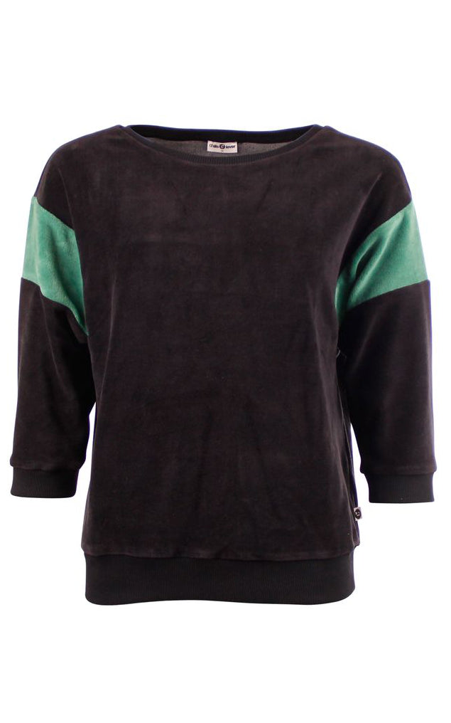 Ona Sweater Velvet Black