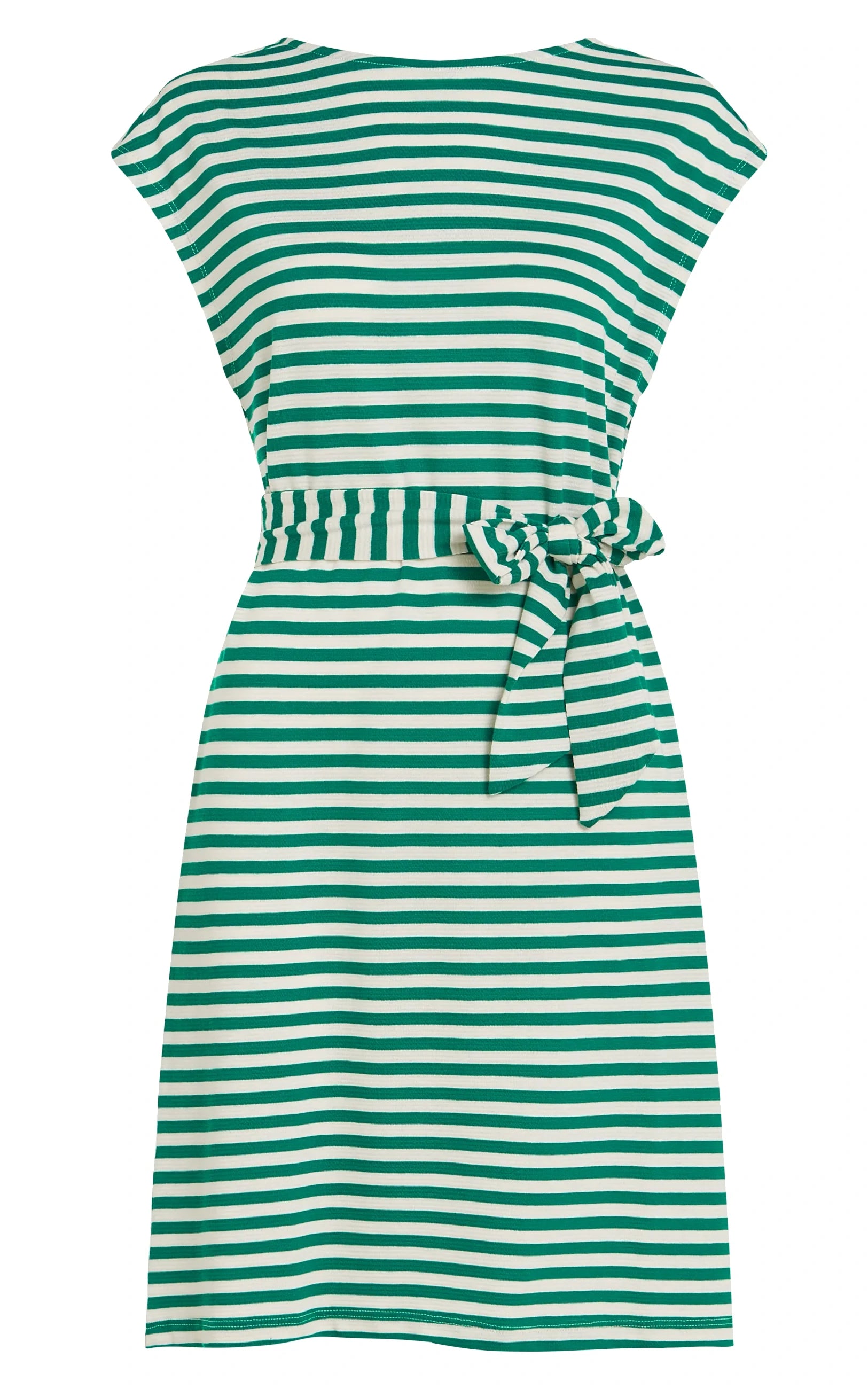 King Louie - Manon Dress Chopito Stripe Ultra Green