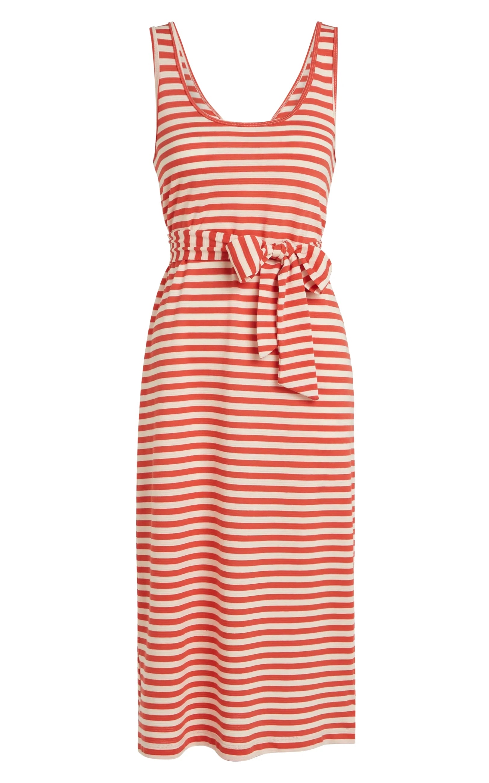 King Louie - Brigitta Dress Chopito Stripe Summer Fig