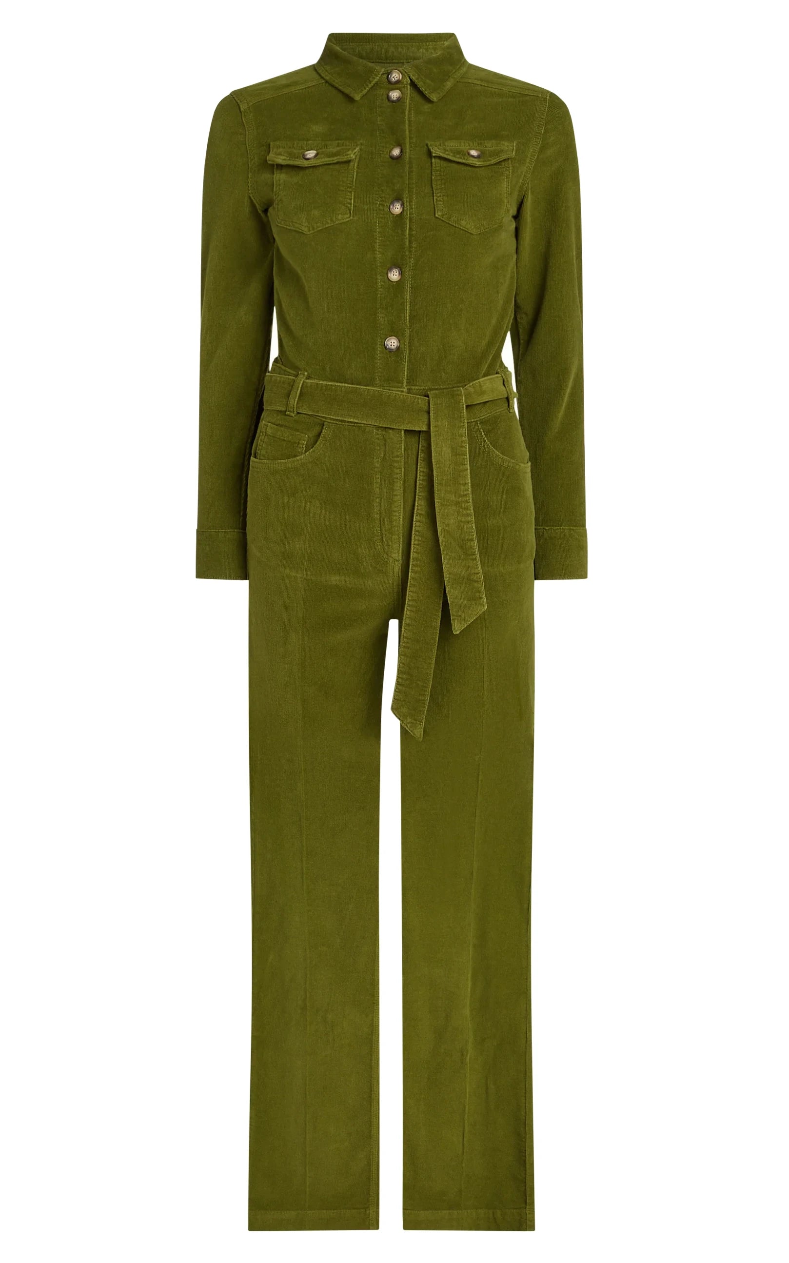 King Louie - Mia Jumpsuit Baby Cord Posey Green