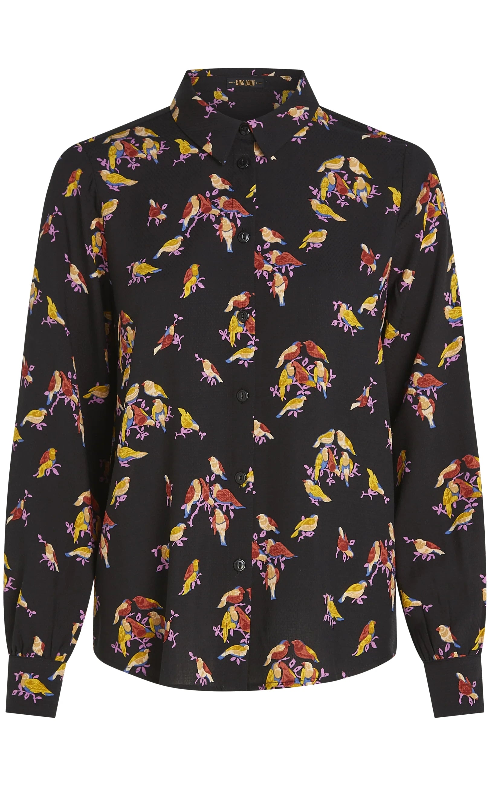 King Louie - Maisie Blouse Tatum Black