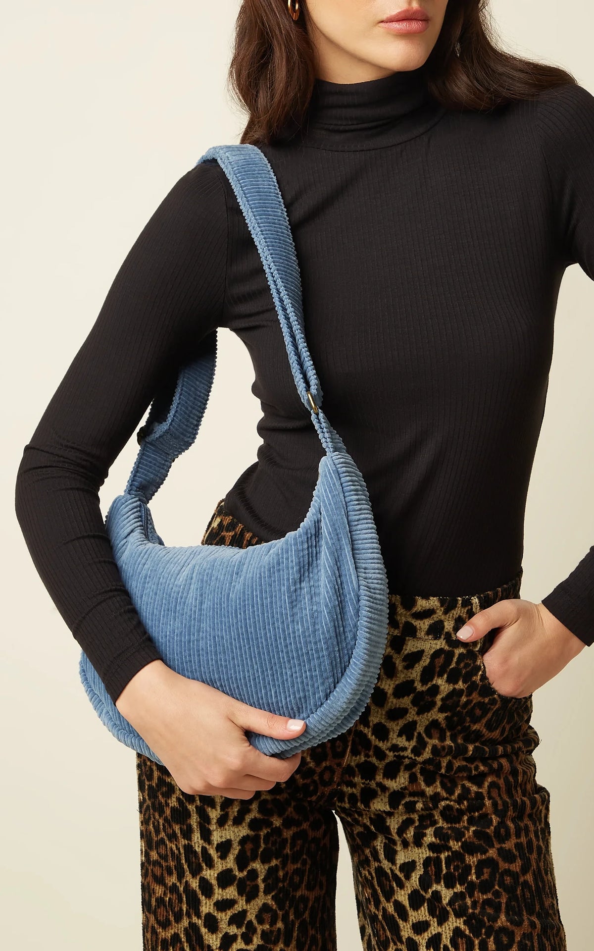 King Louie - Fanny Large Bag Corduroy Lavender