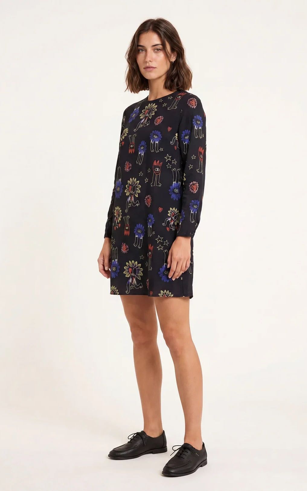 Pepaloves - Vestido Corto Bordado Love
