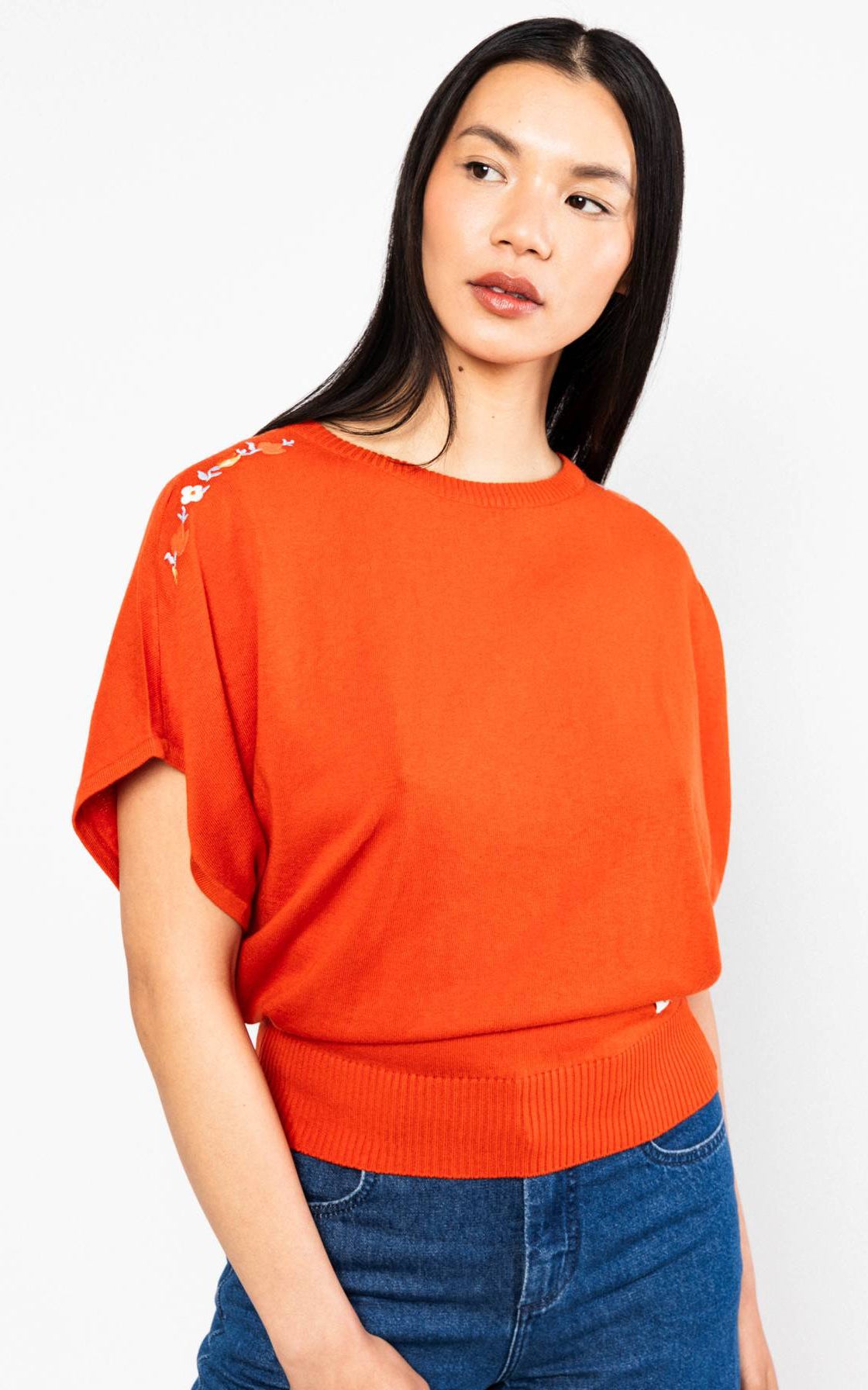 Blutsgeschwister - Knitted Top Picnic Friend Dream In Red Knit