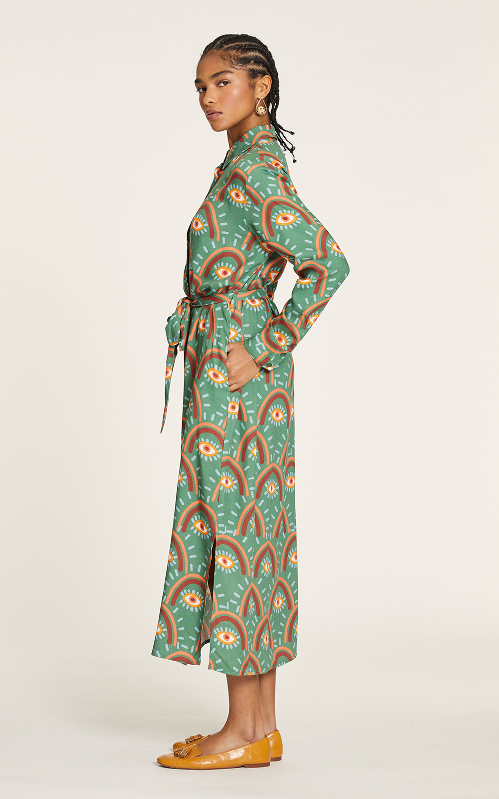 Pepaloves - Big Eyes Shirt Dress