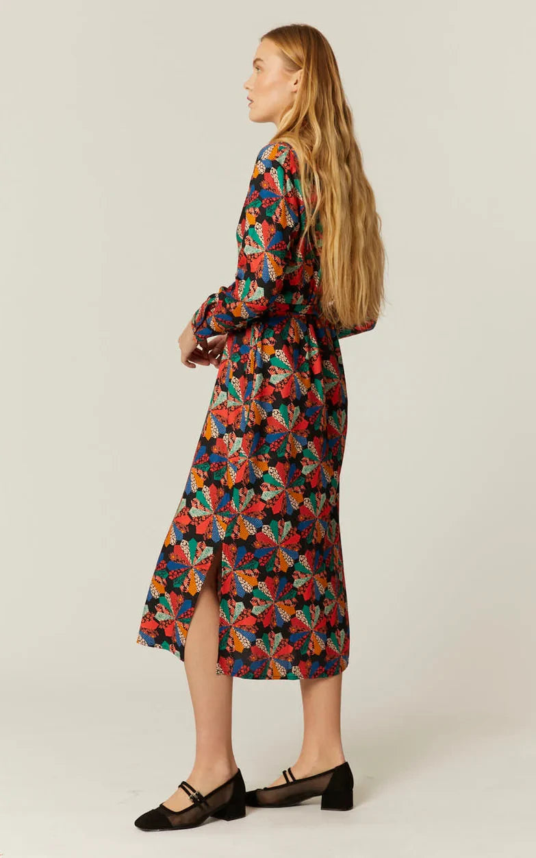 Pepaloves - Vestido Camisero Patchwork