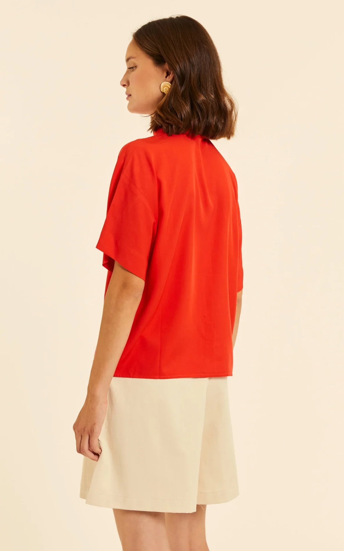 Pepaloves - Red Short Sleeved Shirt