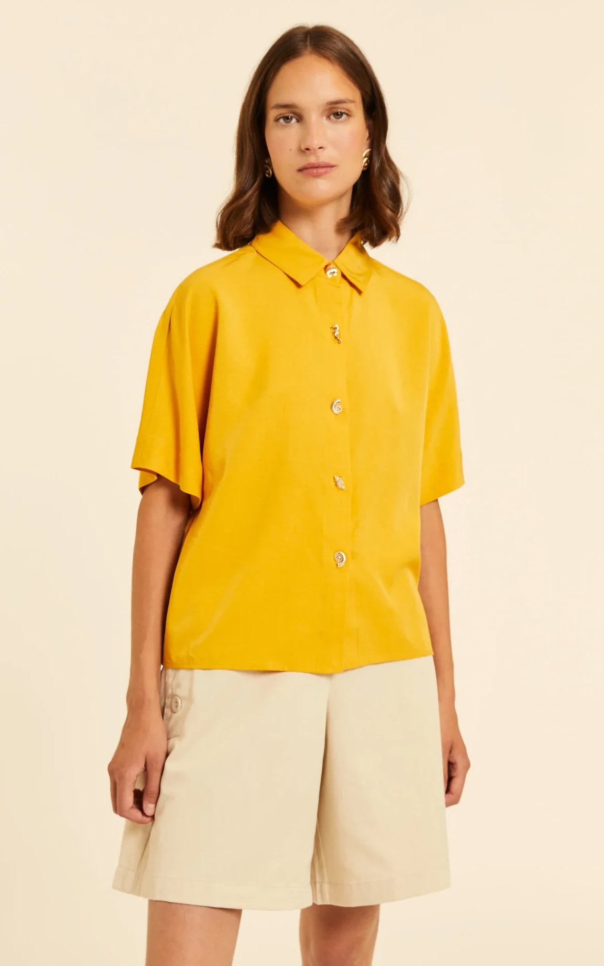 Pepaloves - Yellow Short Sleeved Shirt