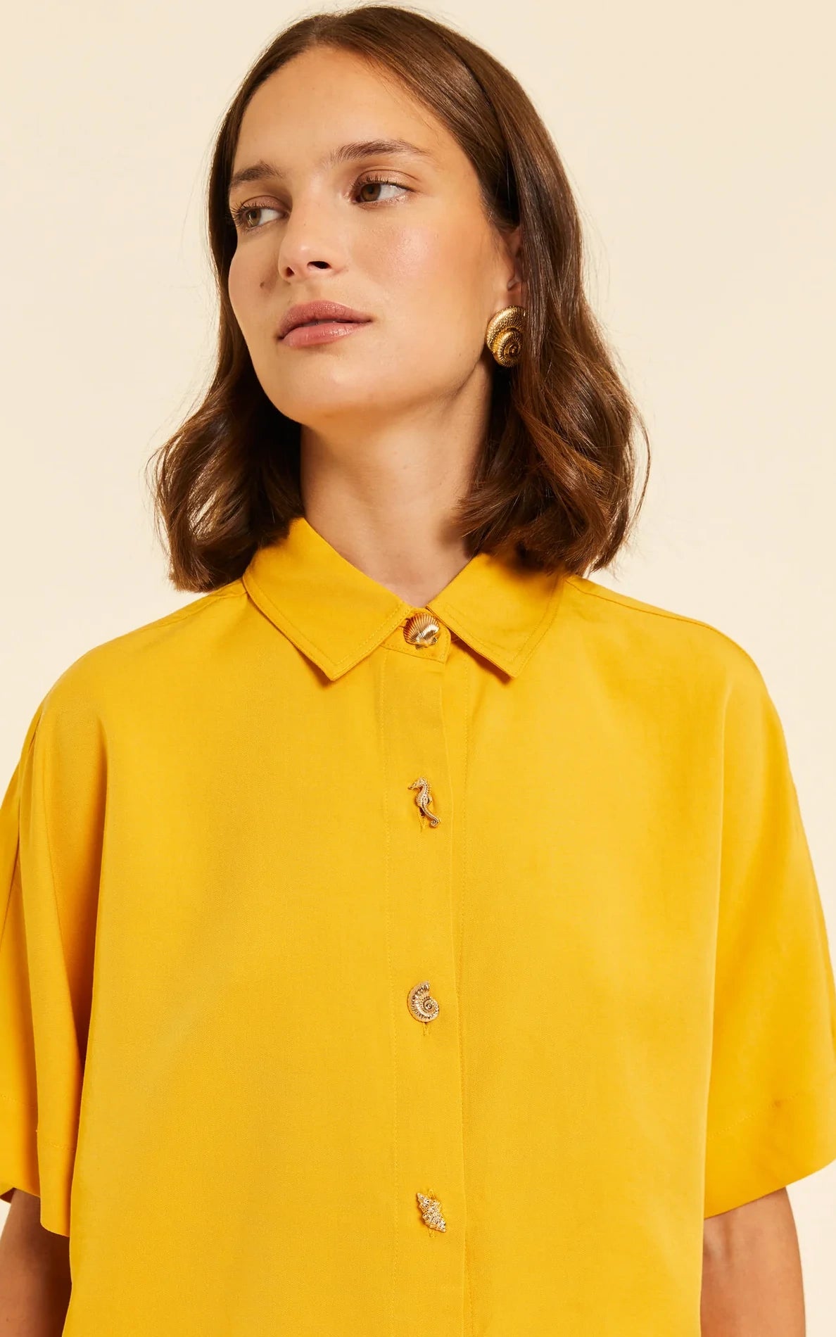 Pepaloves - Yellow Short Sleeved Shirt