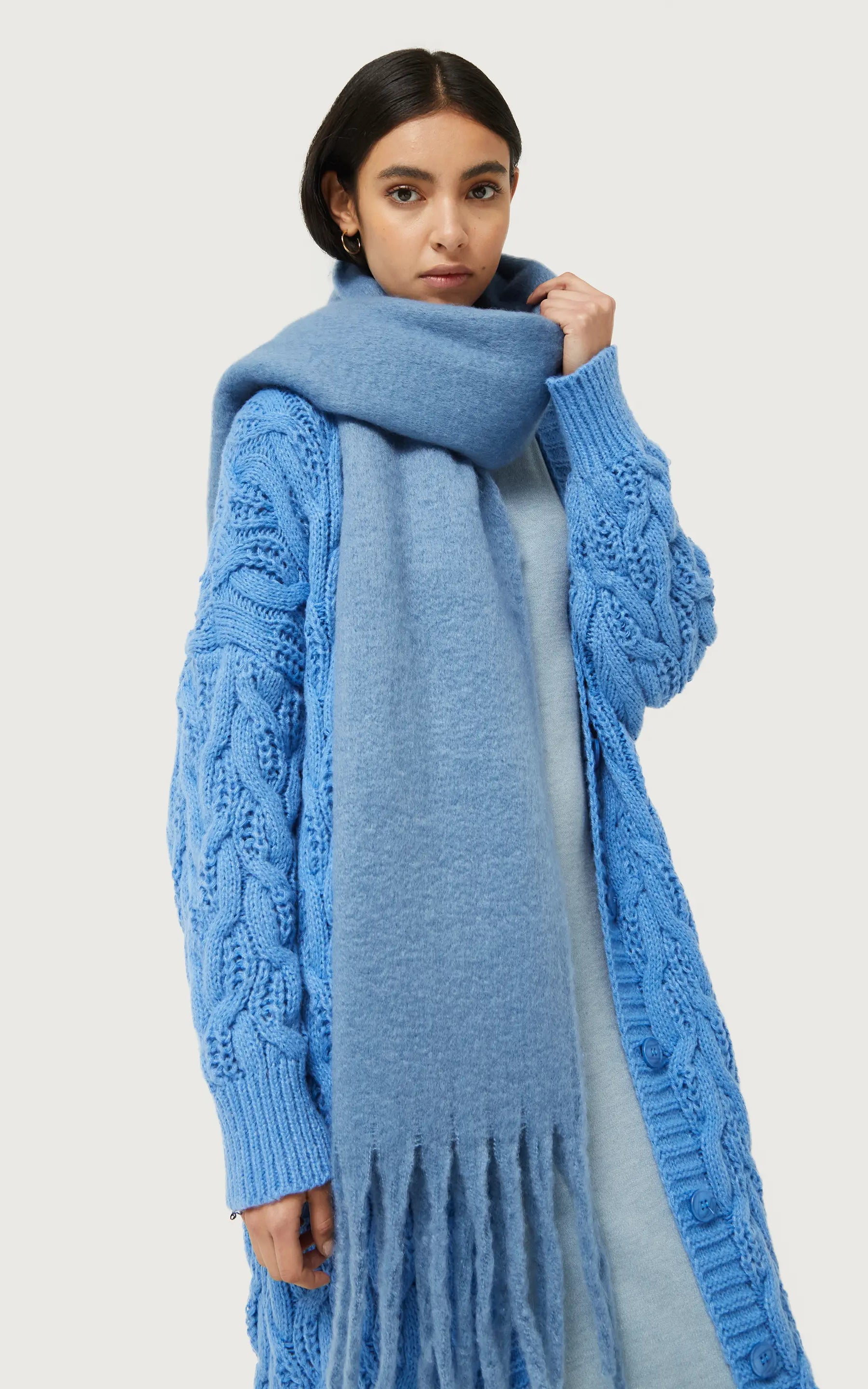 Compania Fantastica - Long Scarf Blue