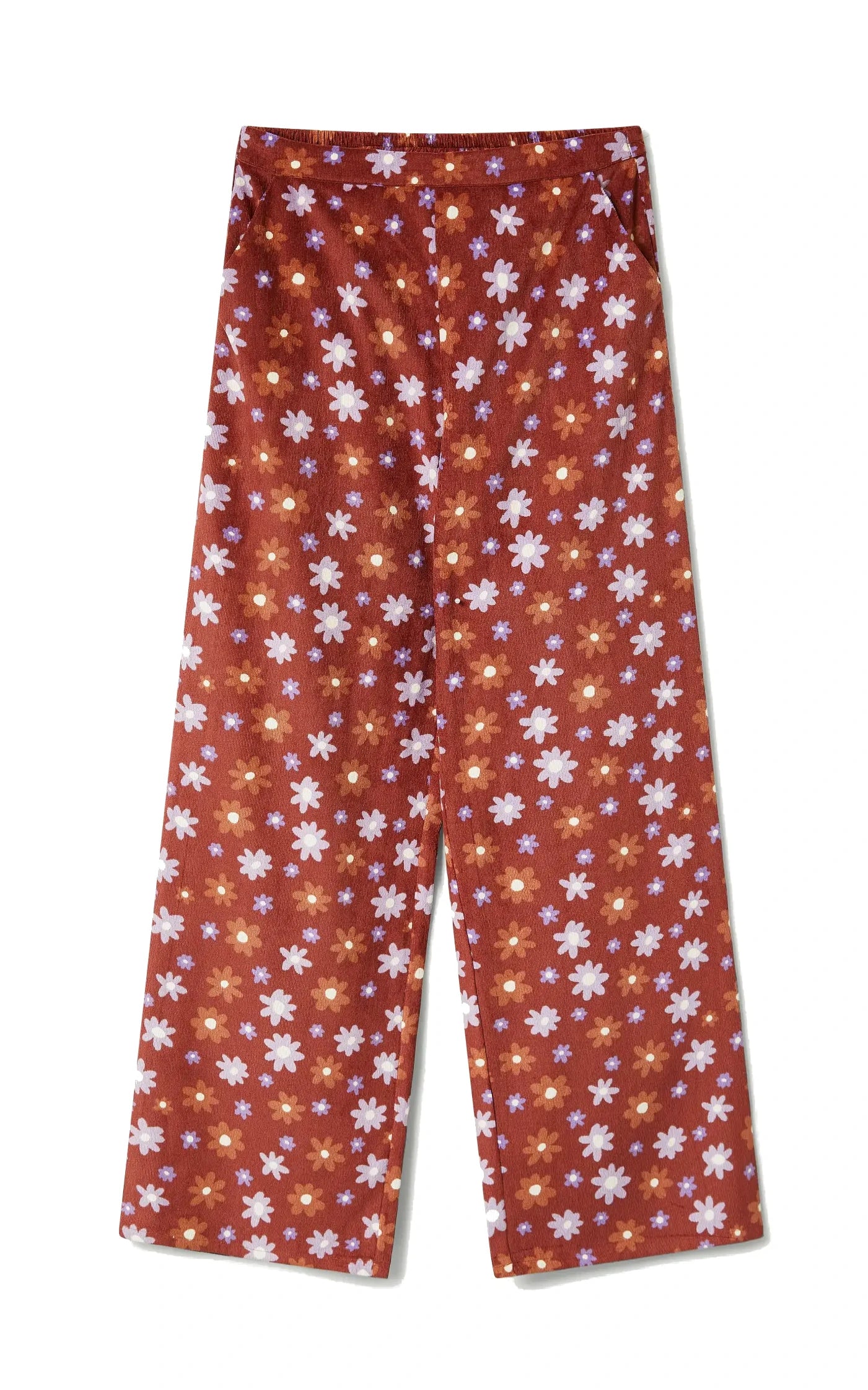 Compania Fantastica - Montana Floral Print Corduroy Pants