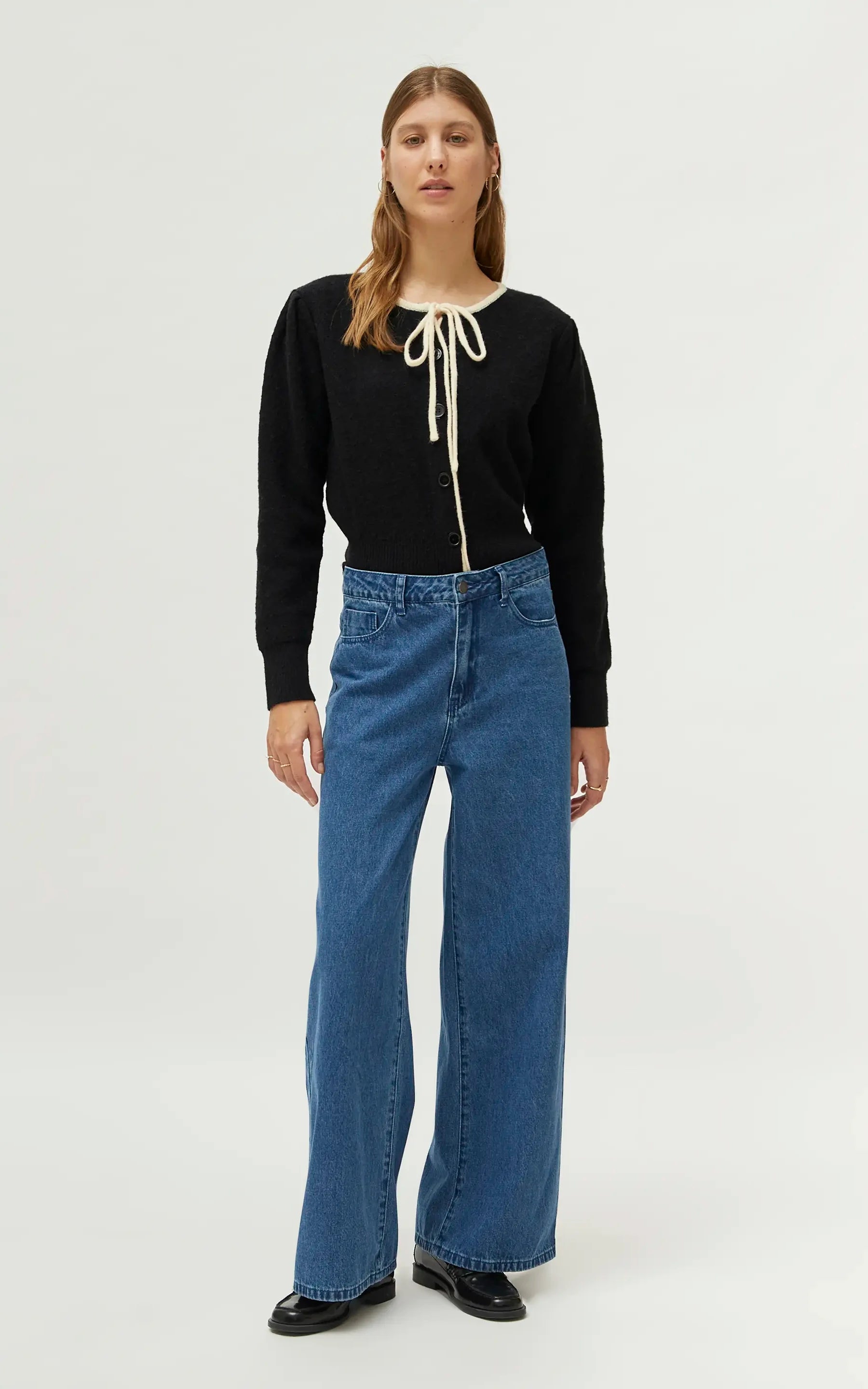 Compania Fantastica - Blue Wide Leg Jeans