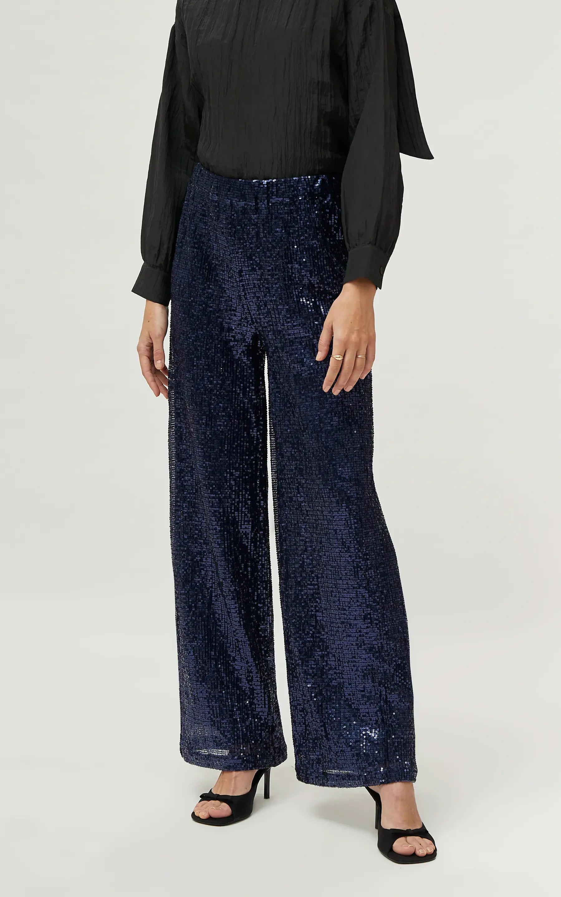 Compania Fantastica - Blue Sequin Pants