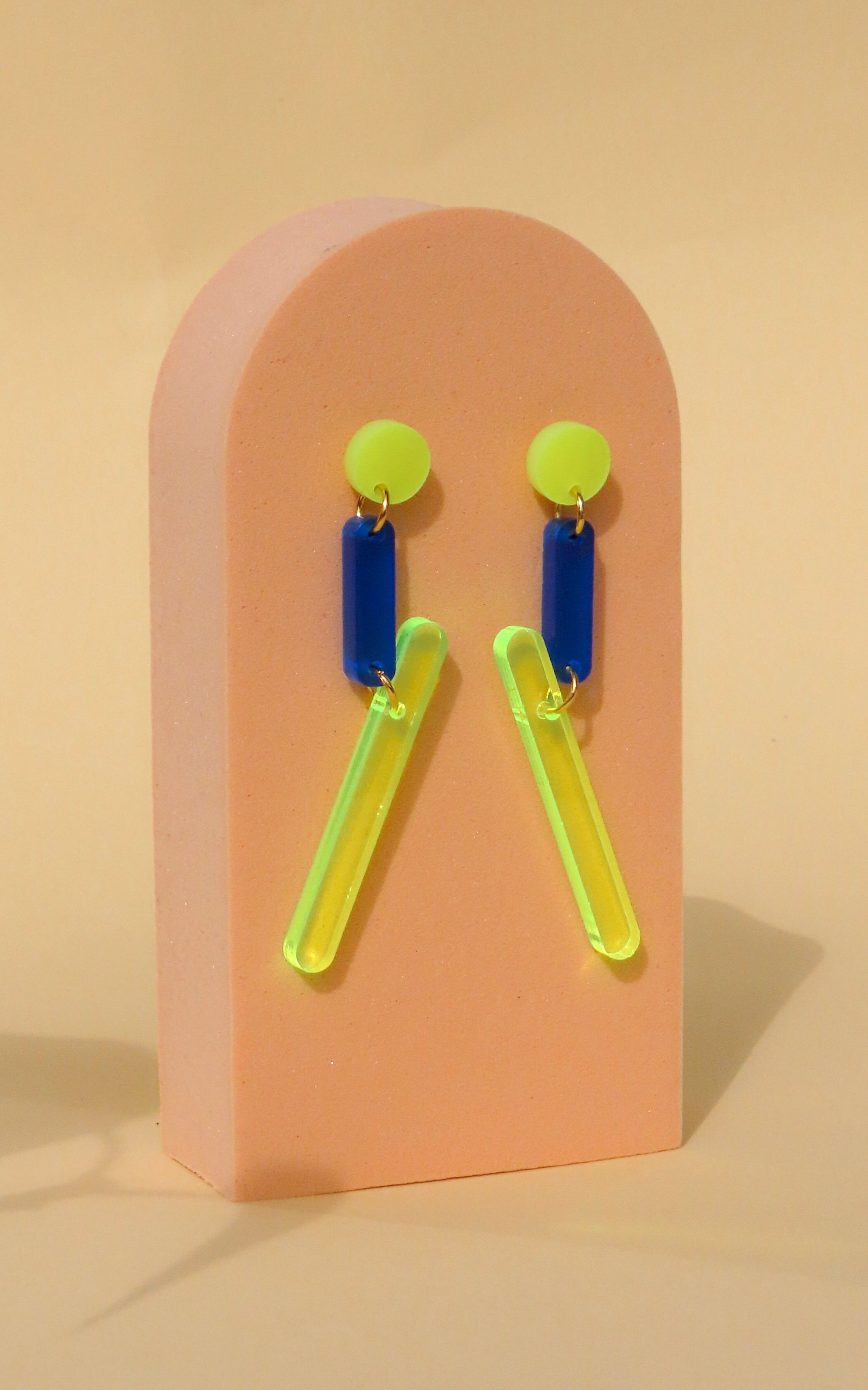 Kunstmuseum Basel Edition Neon Lights Earrings