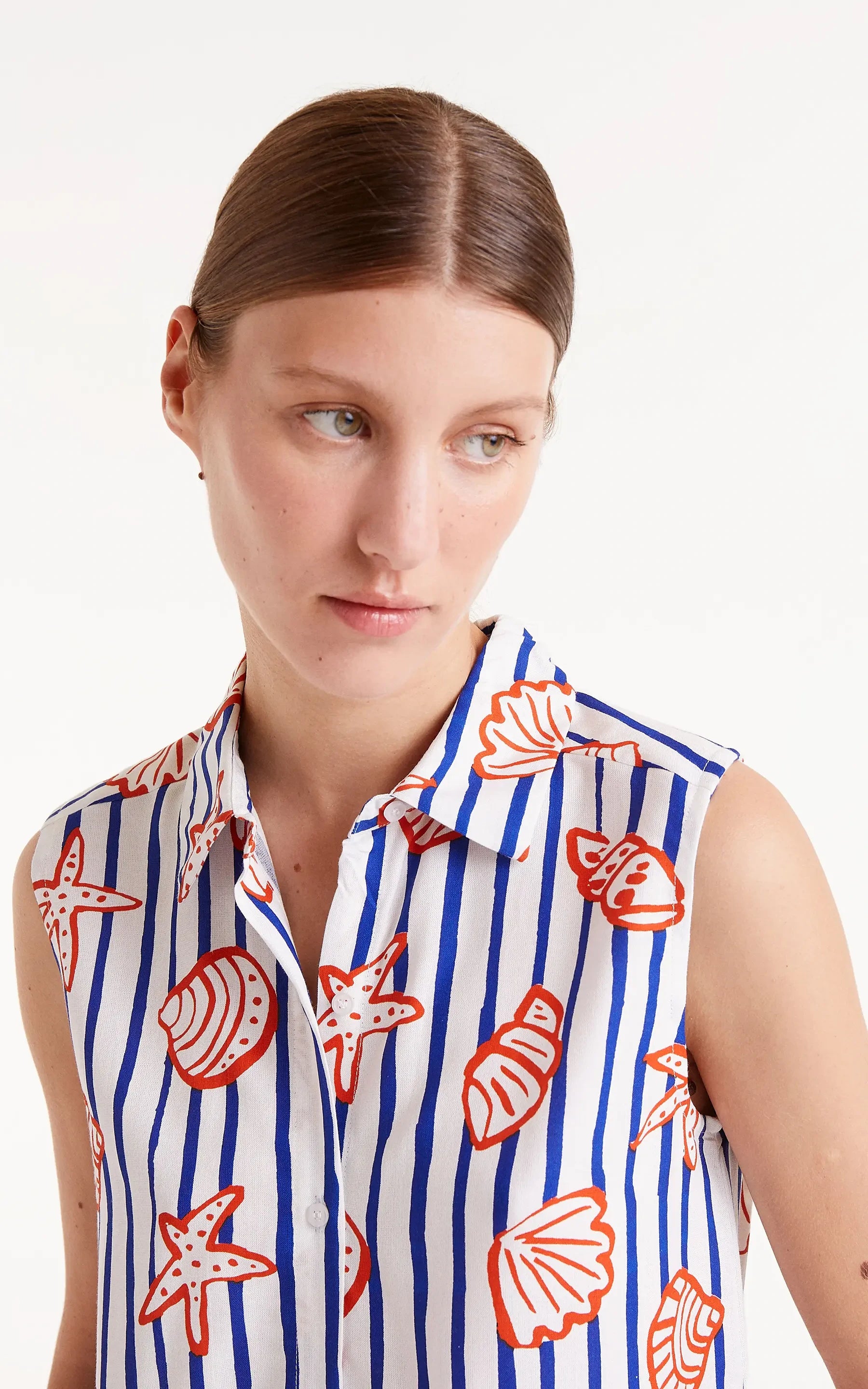 Compania Fantastica - Nemo Striped Print Shirt