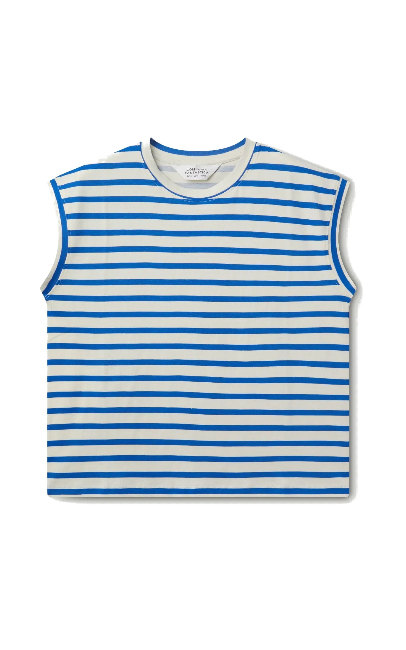 Compania Fantastica - Blue Striped T-shirt
