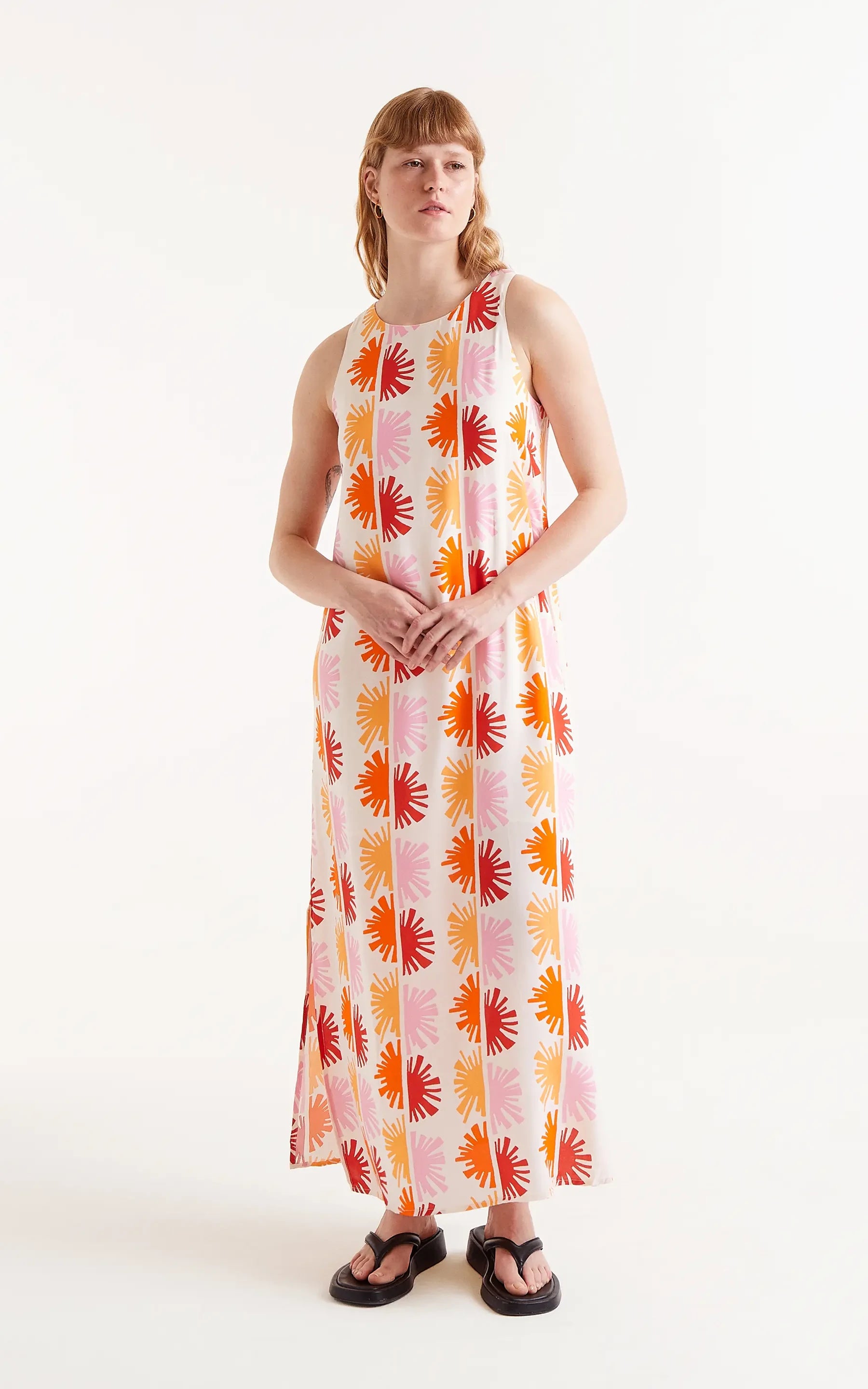 Compania Fantastica - Solei Printed Long Dress