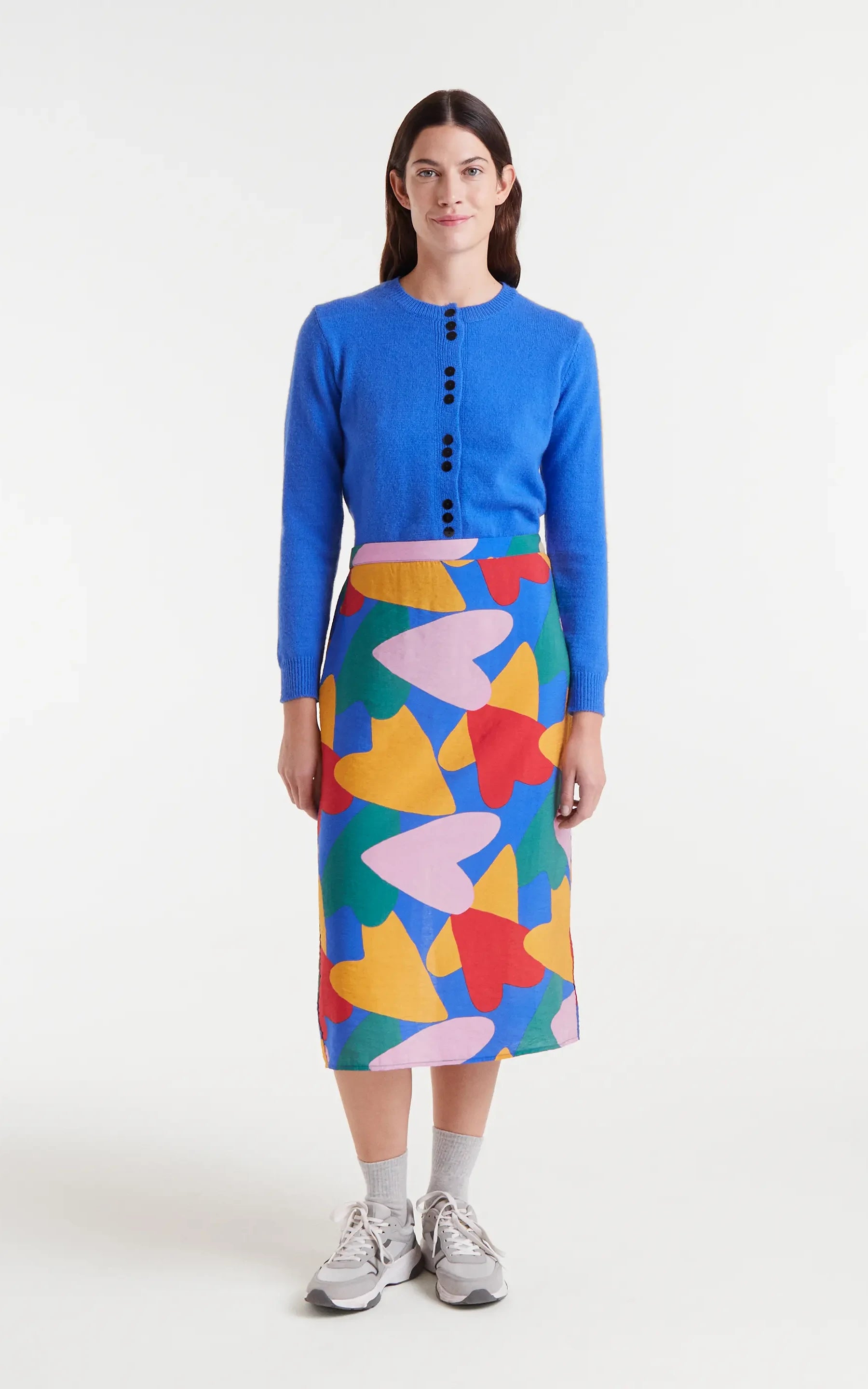 Compania Fantastica - Midi Skirt Cupid Print
