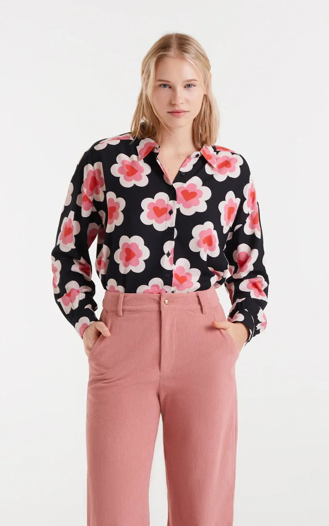 Sweetheart Print Shirt
