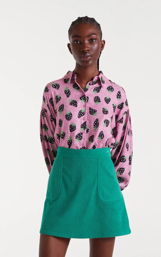 Strawberry Print Shirt