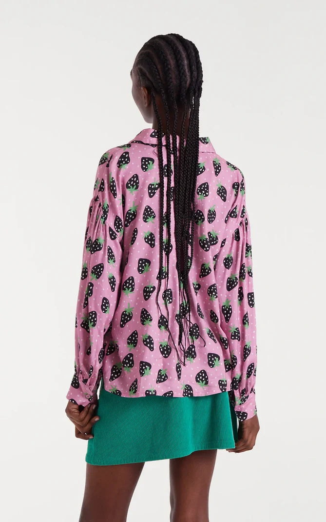 Strawberry Print Shirt