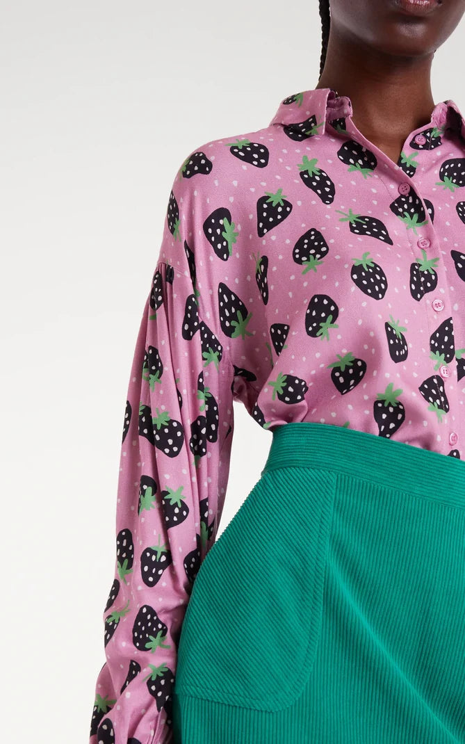 Strawberry Print Shirt