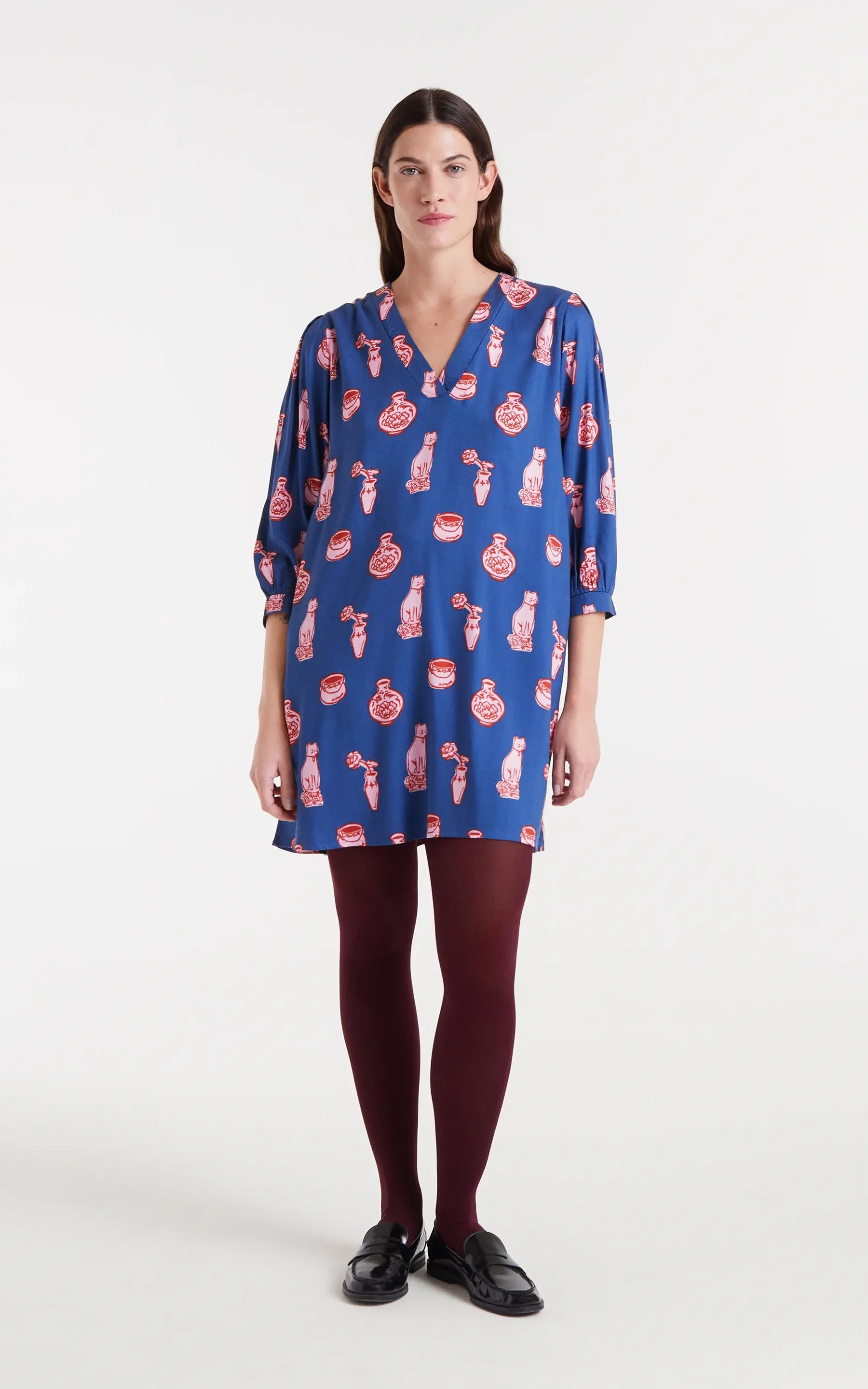 Short Dress Porcelain Print