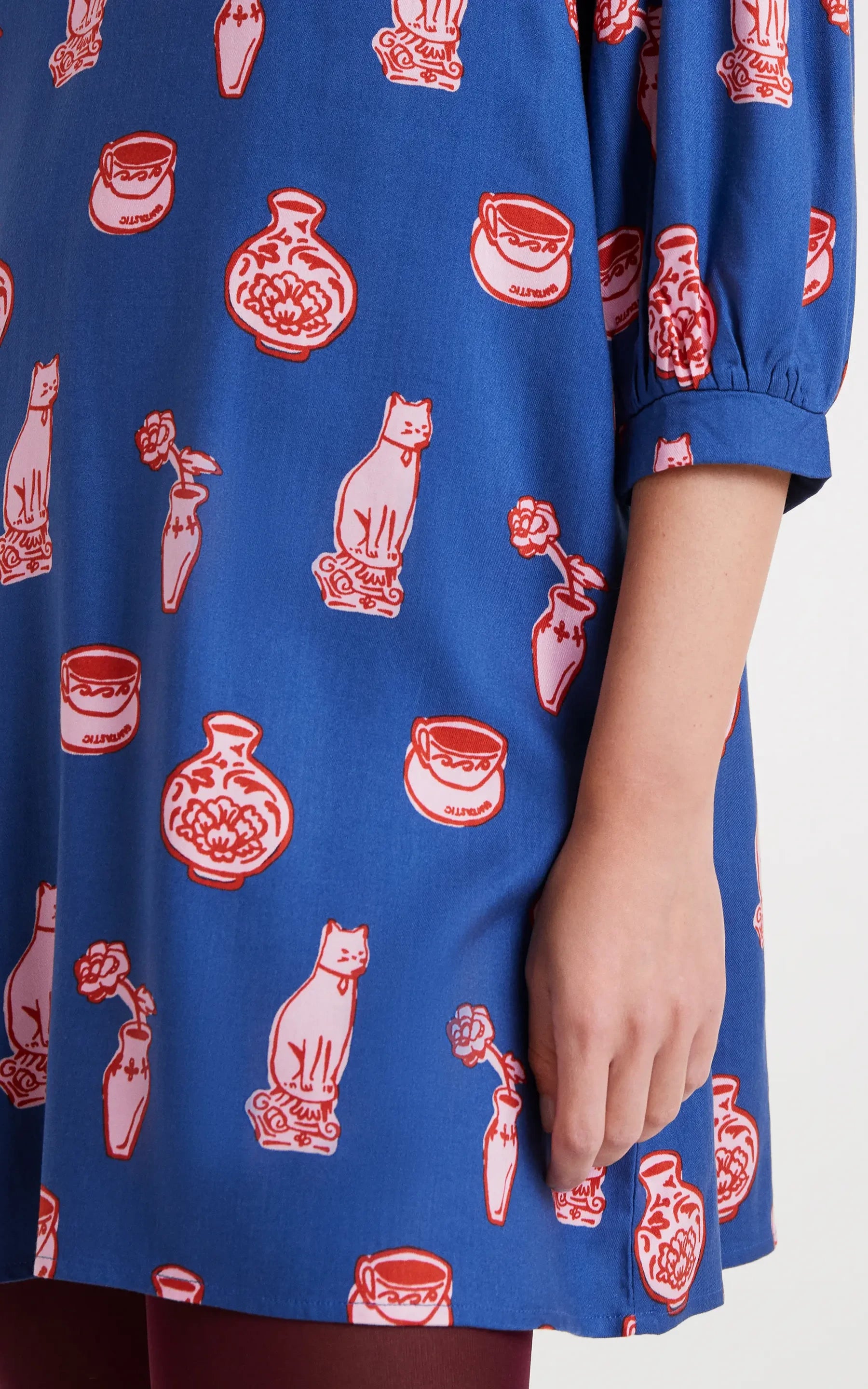 Short Dress Porcelain Print