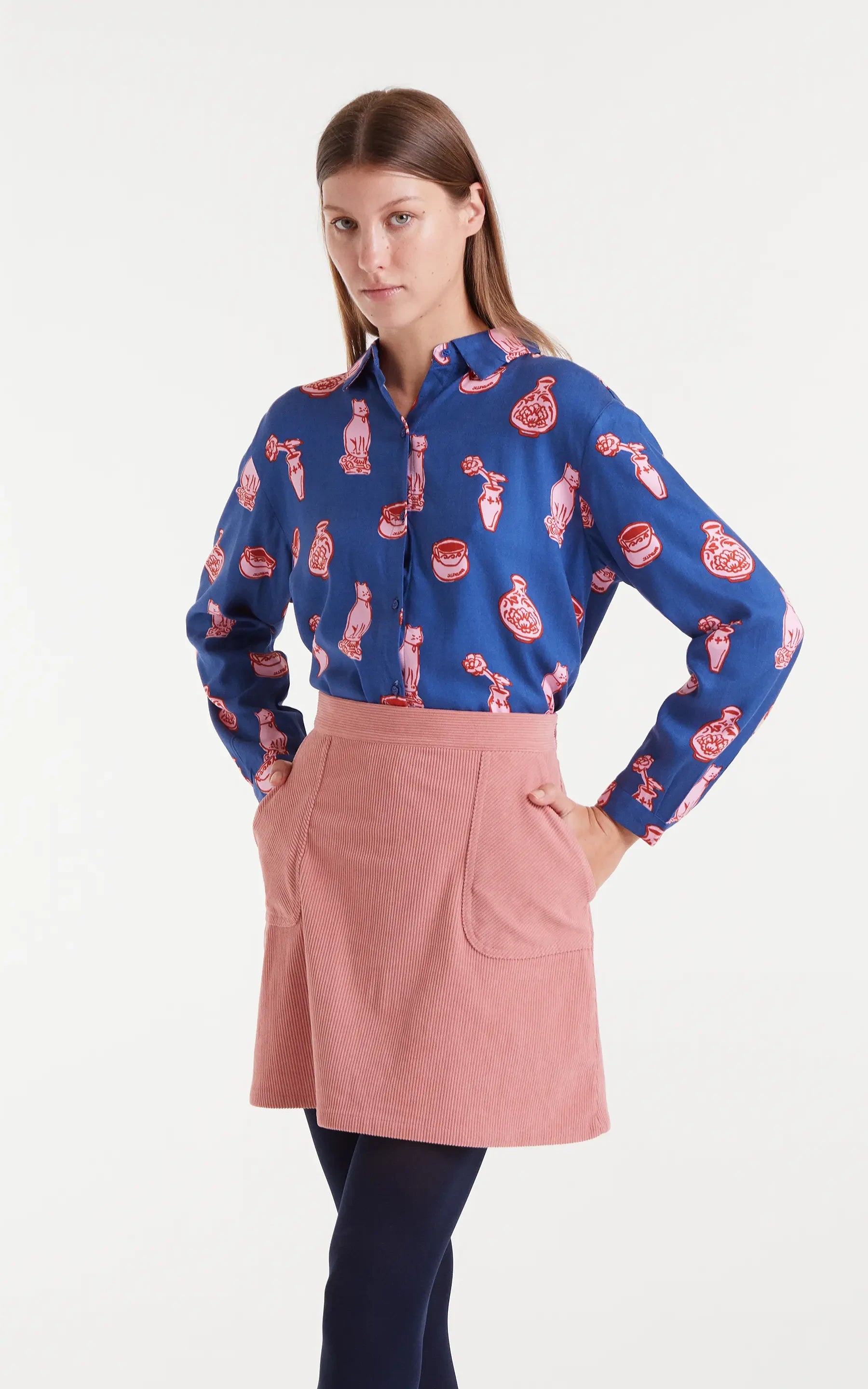 Porcelain Print Shirt
