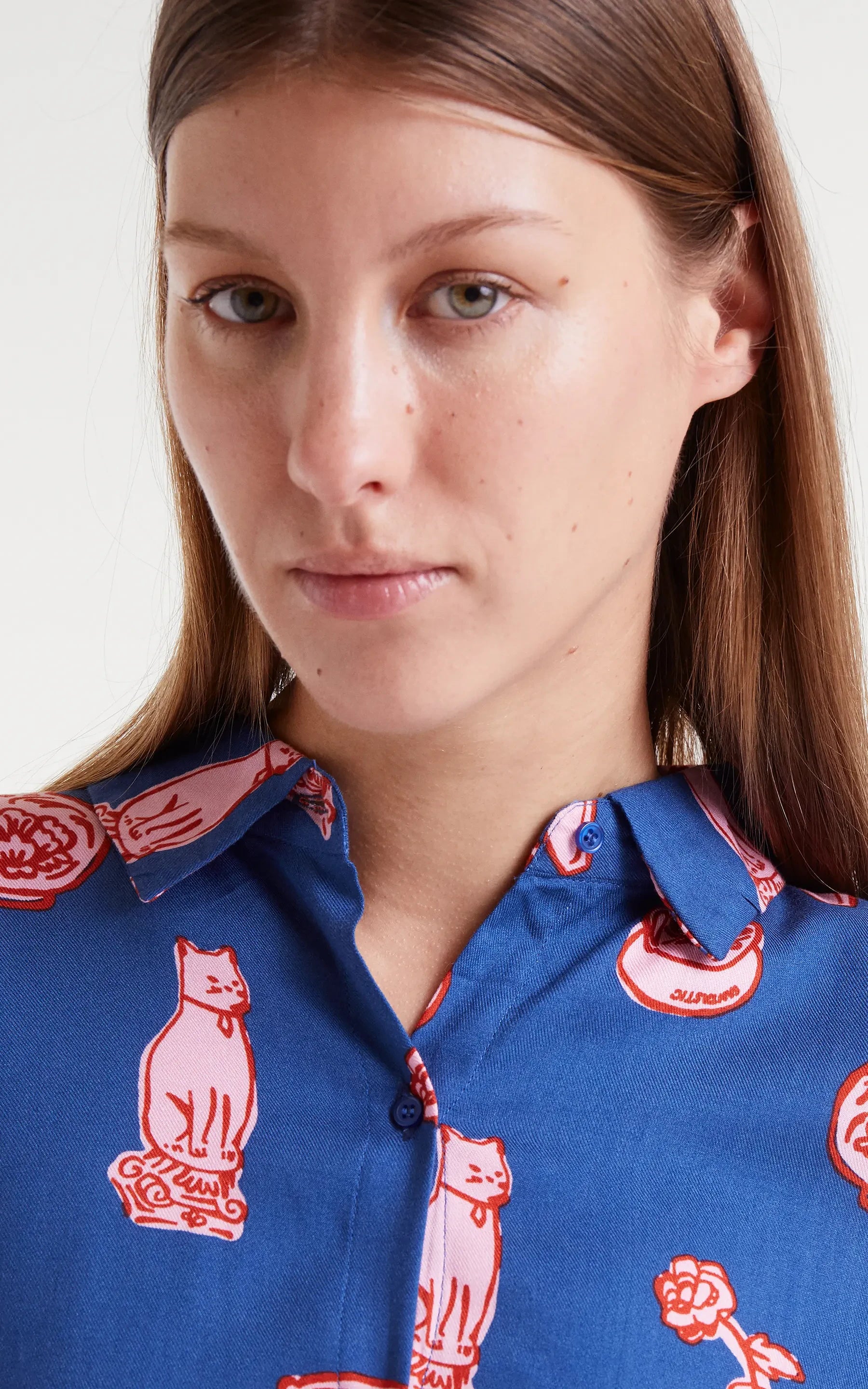 Porcelain Print Shirt