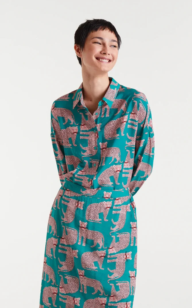 Compania Fantastica - Onca Print Shirt