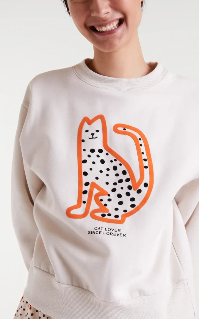 Compania Fantastica - Sweatshirt Cat Lover Since Forever