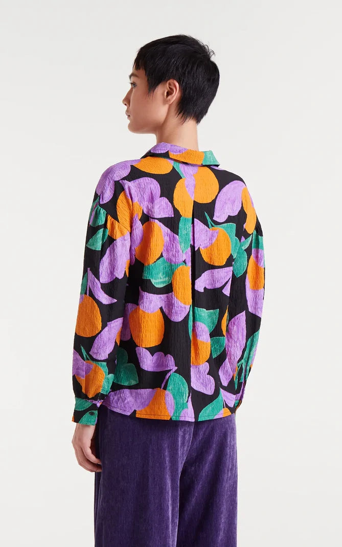 Compania Fantastica - Apricot Print Shirt